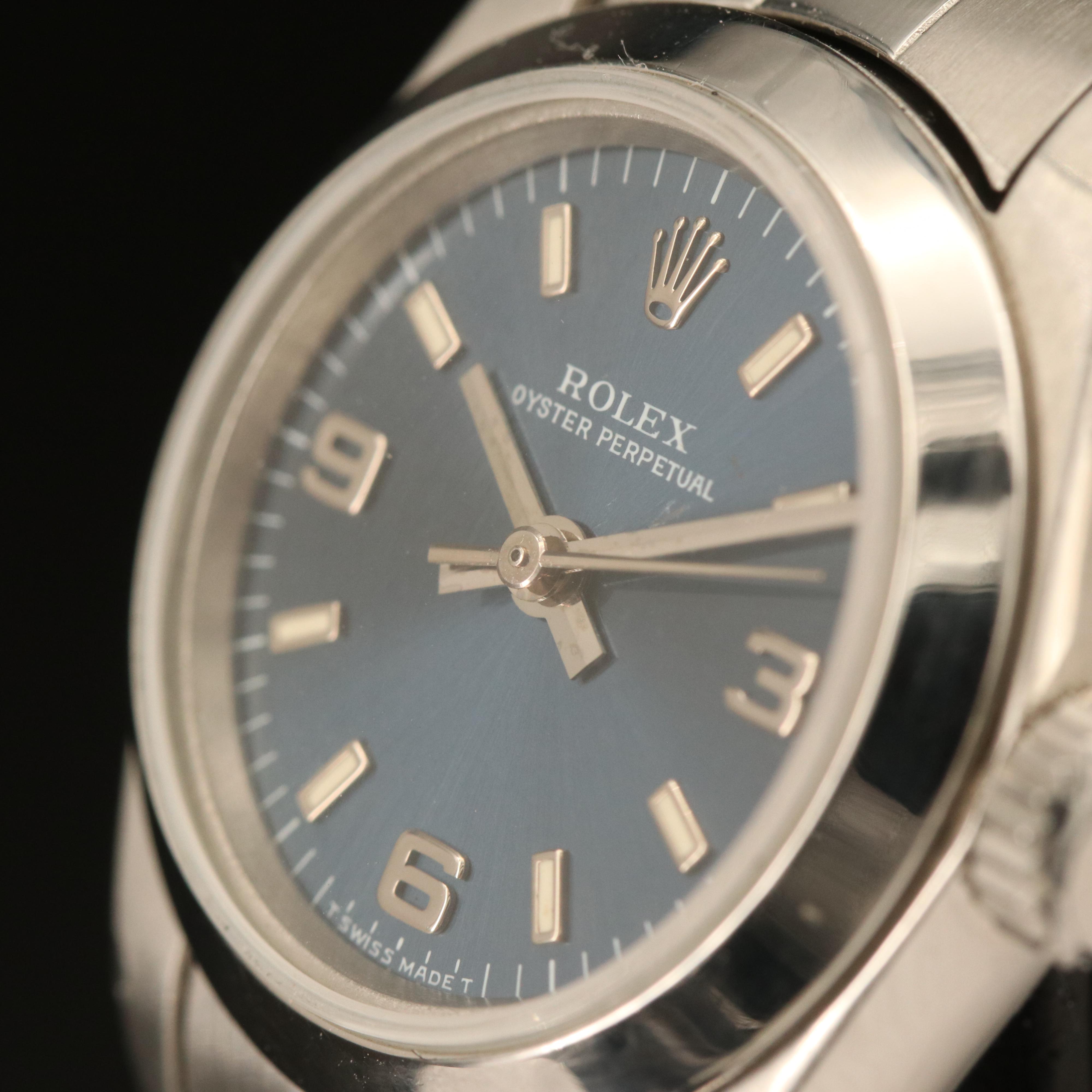 1995 Rolex Oyster Perpetual Stainless Steel Quartz Watch
