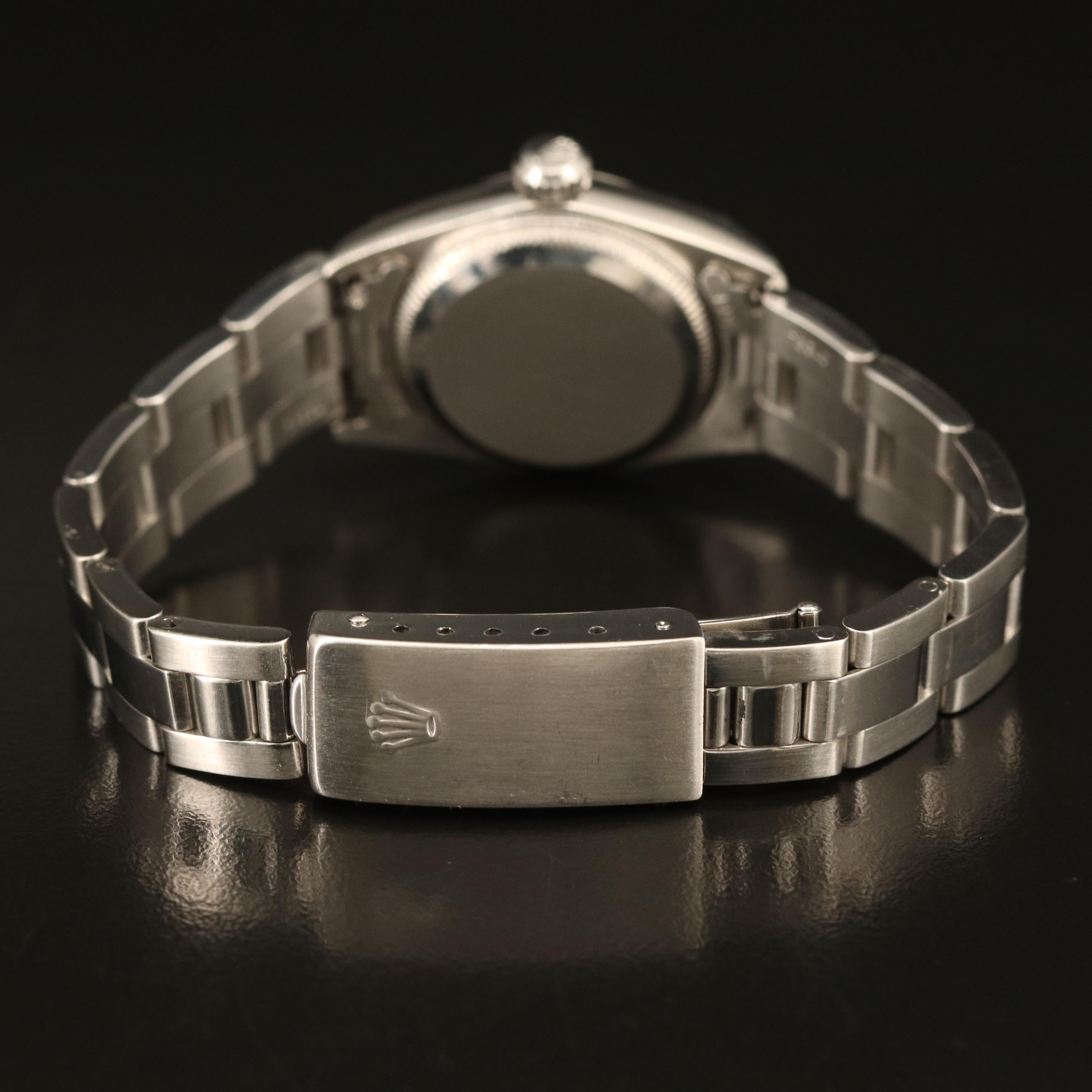 1995 Rolex Oyster Perpetual Stainless Steel Quartz Watch