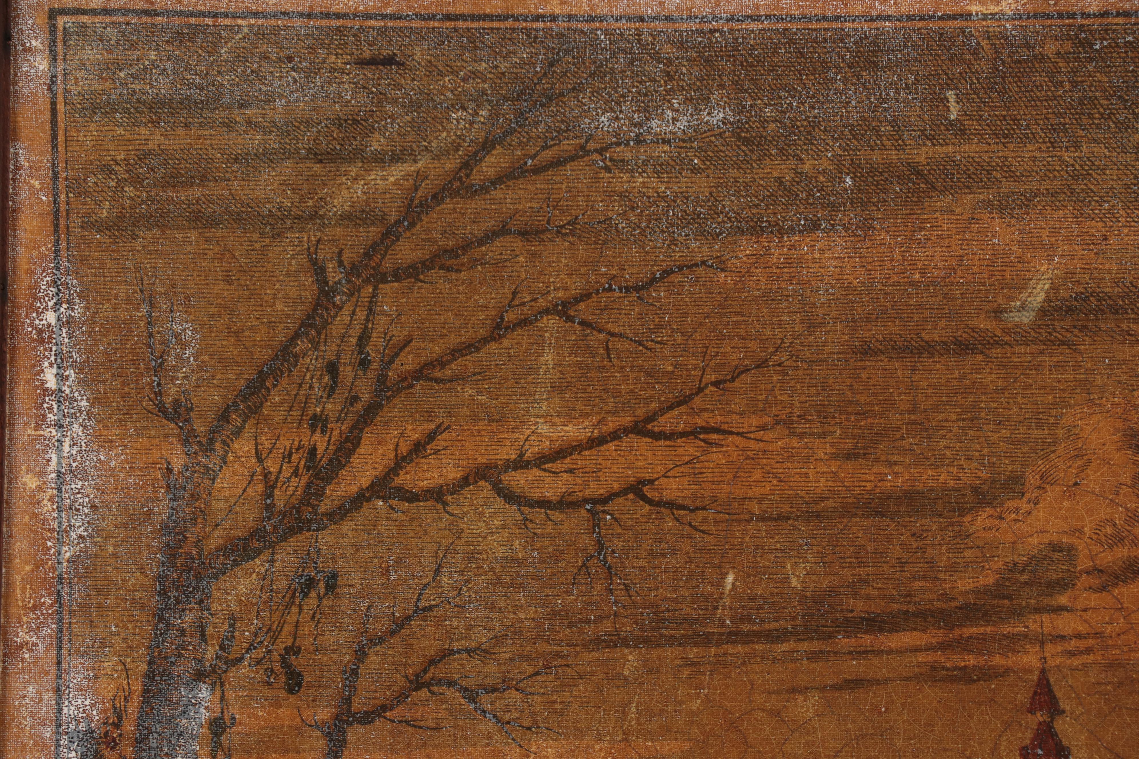 Embellished Reproduction Print "Romiaggio of S. Antonio near the Buon Ritiro"