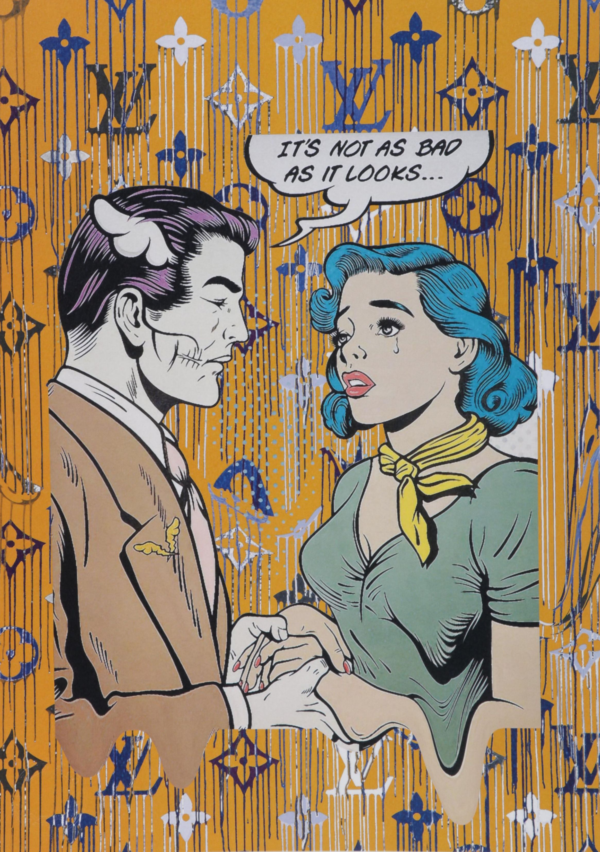 Death NYC Pop Art Graphic Print, 2022