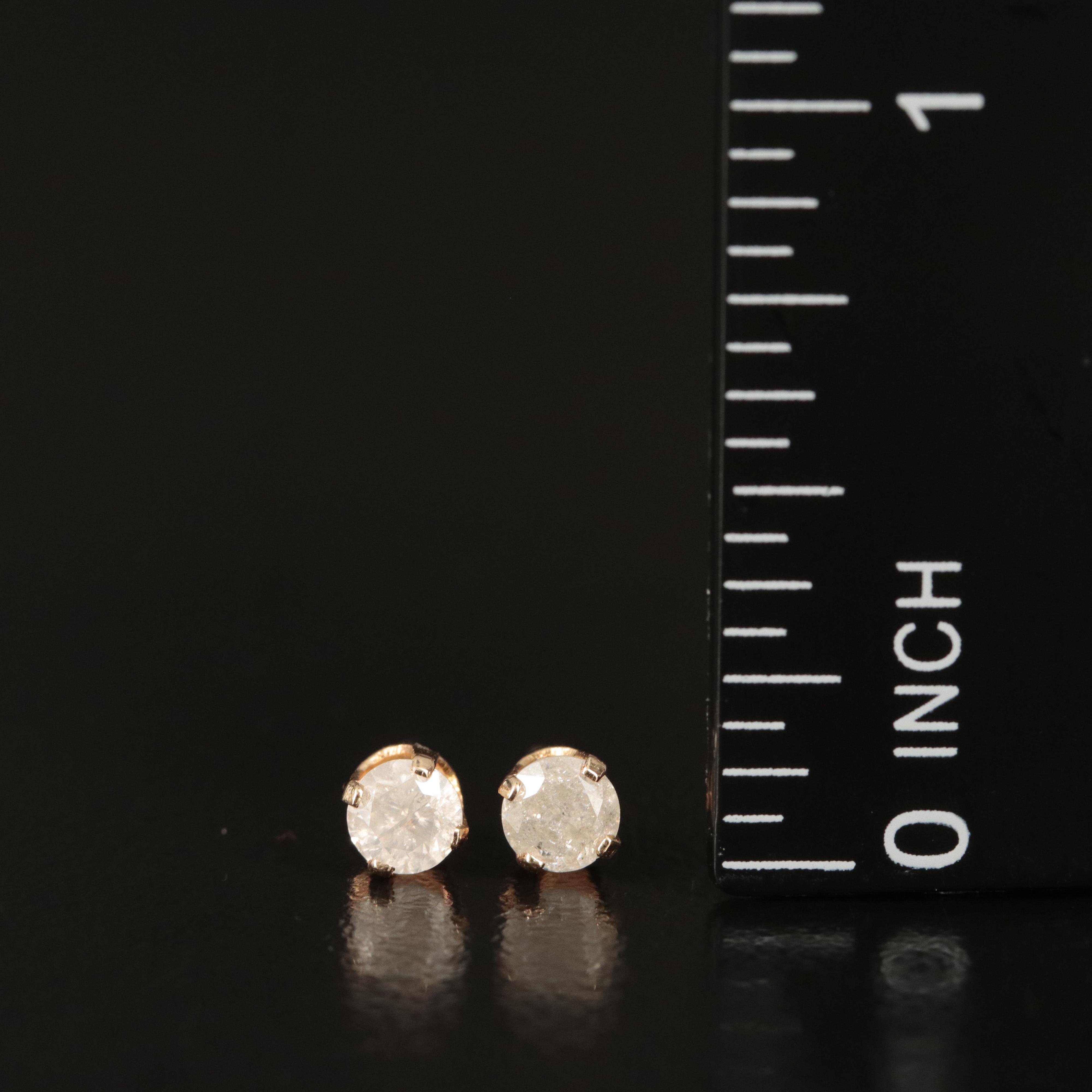 14K 0.47 CTW Diamond Stud Earrings