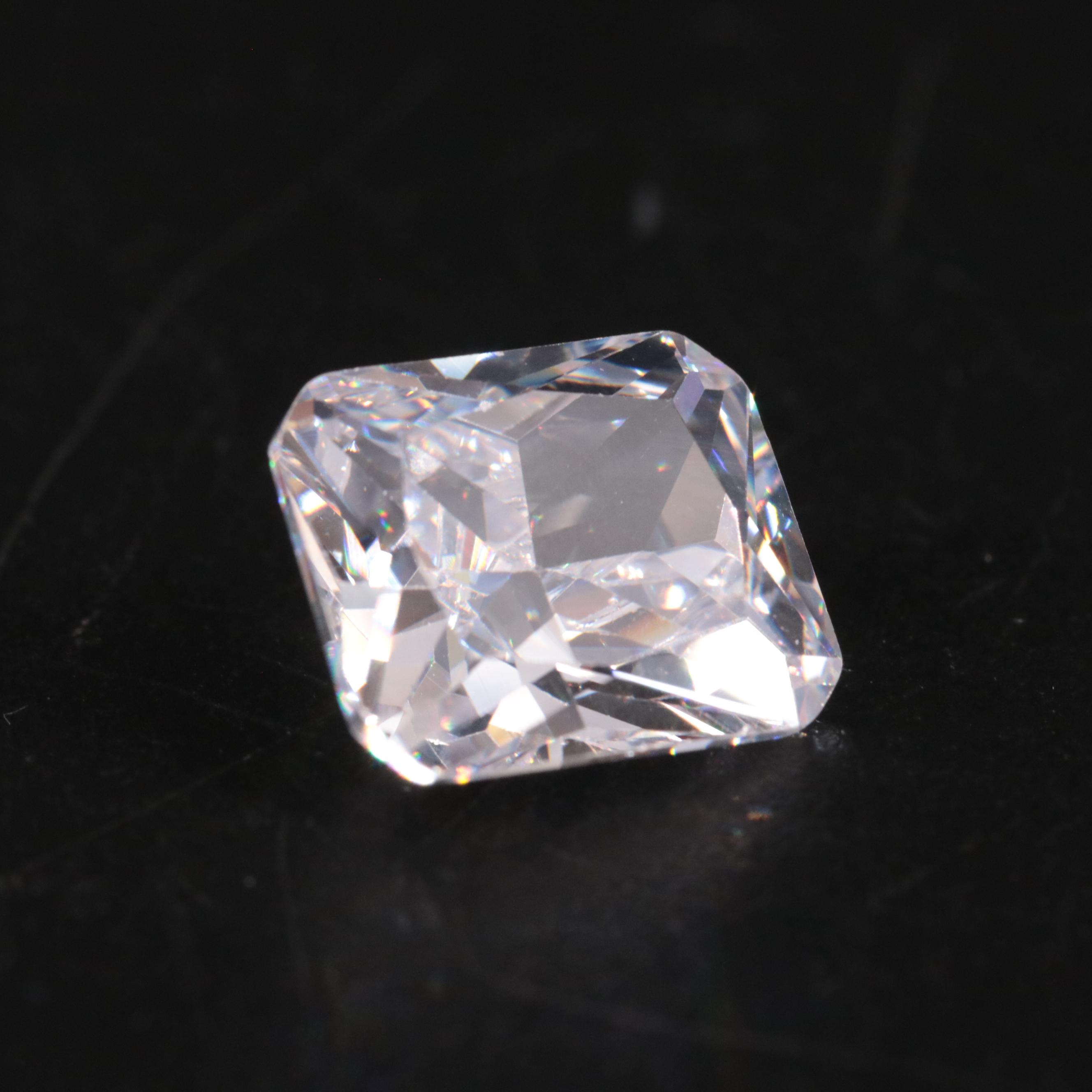Loose 9.94 CT Cubic Zirconia