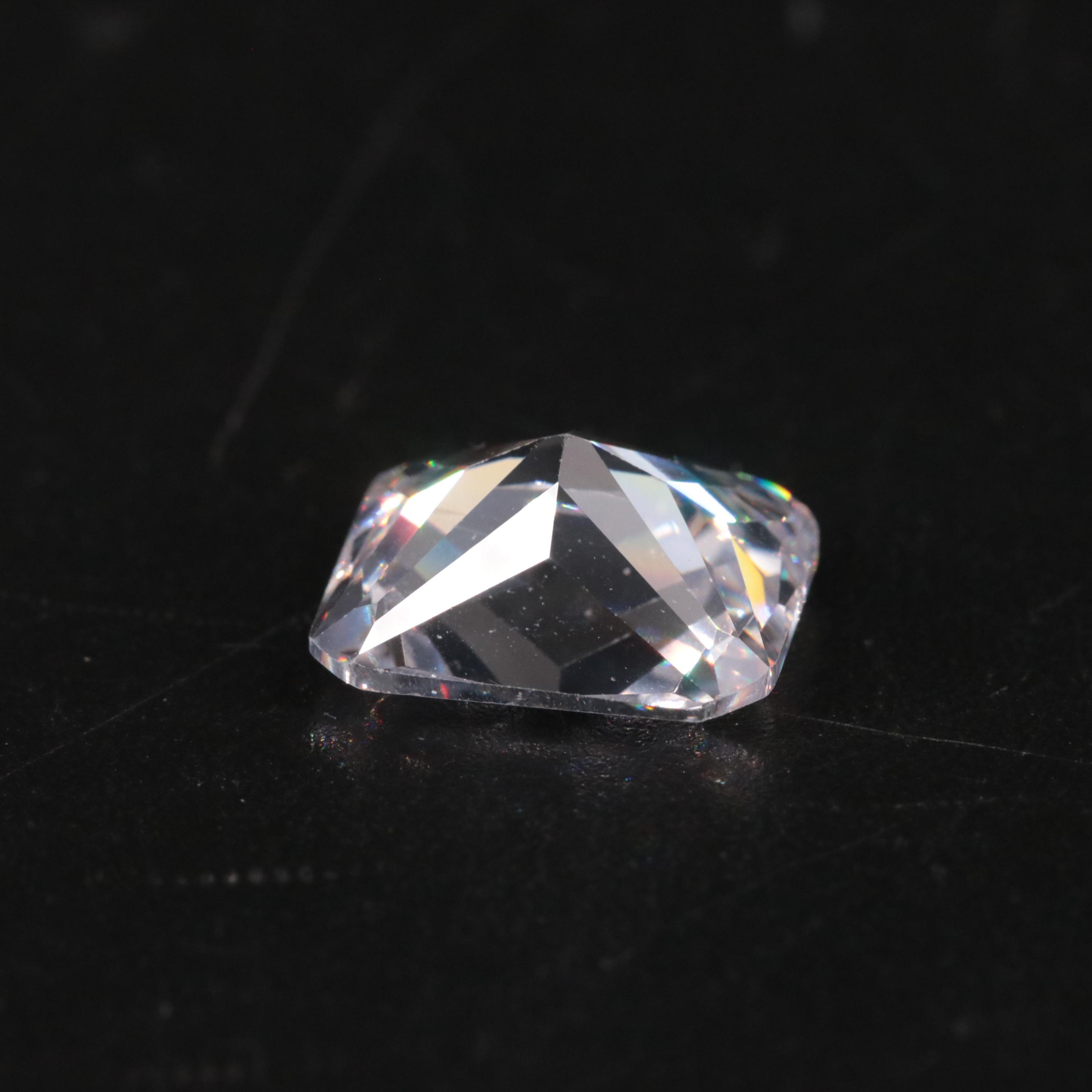 Loose 9.94 CT Cubic Zirconia