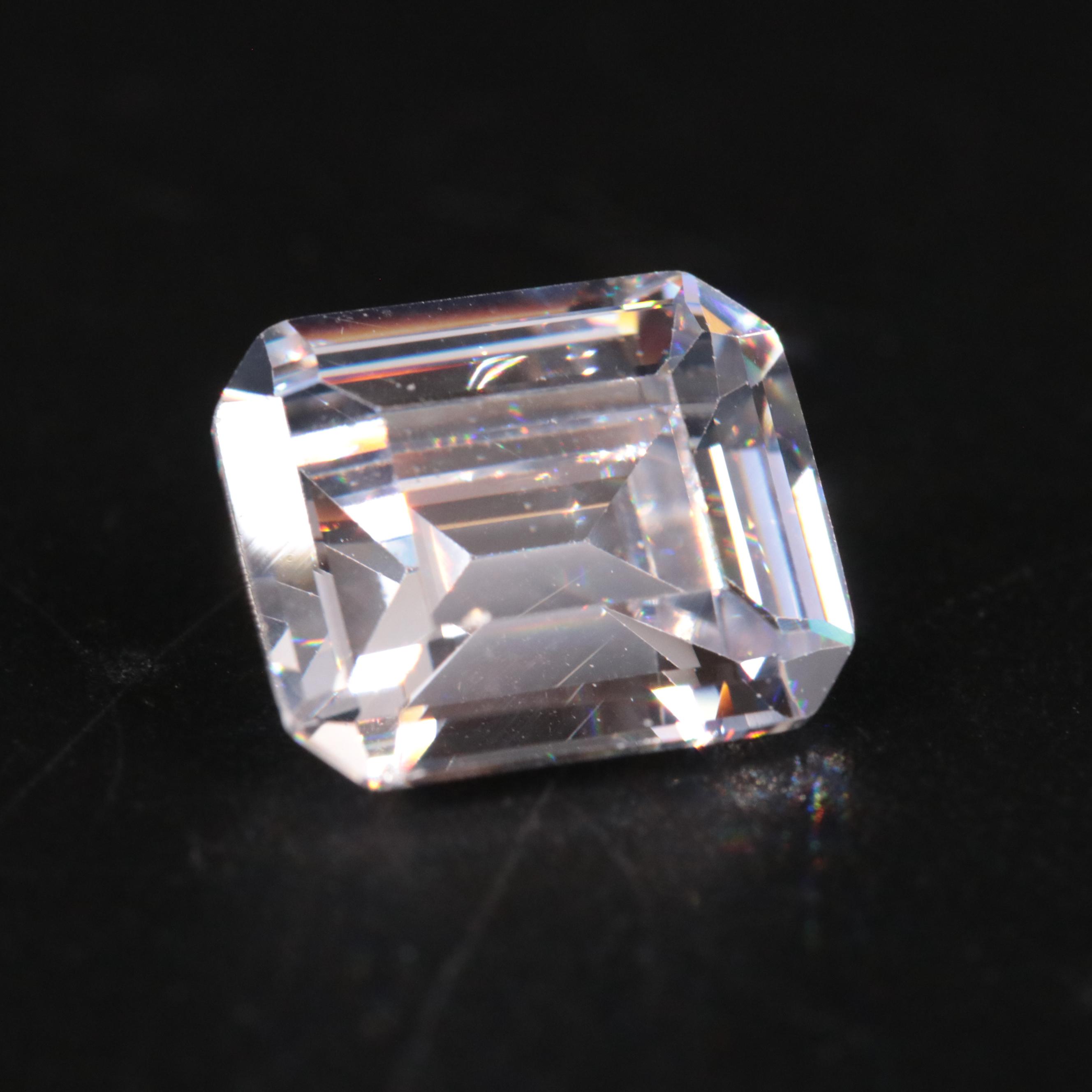 Loose 10.17 CT Cubic Zirconia