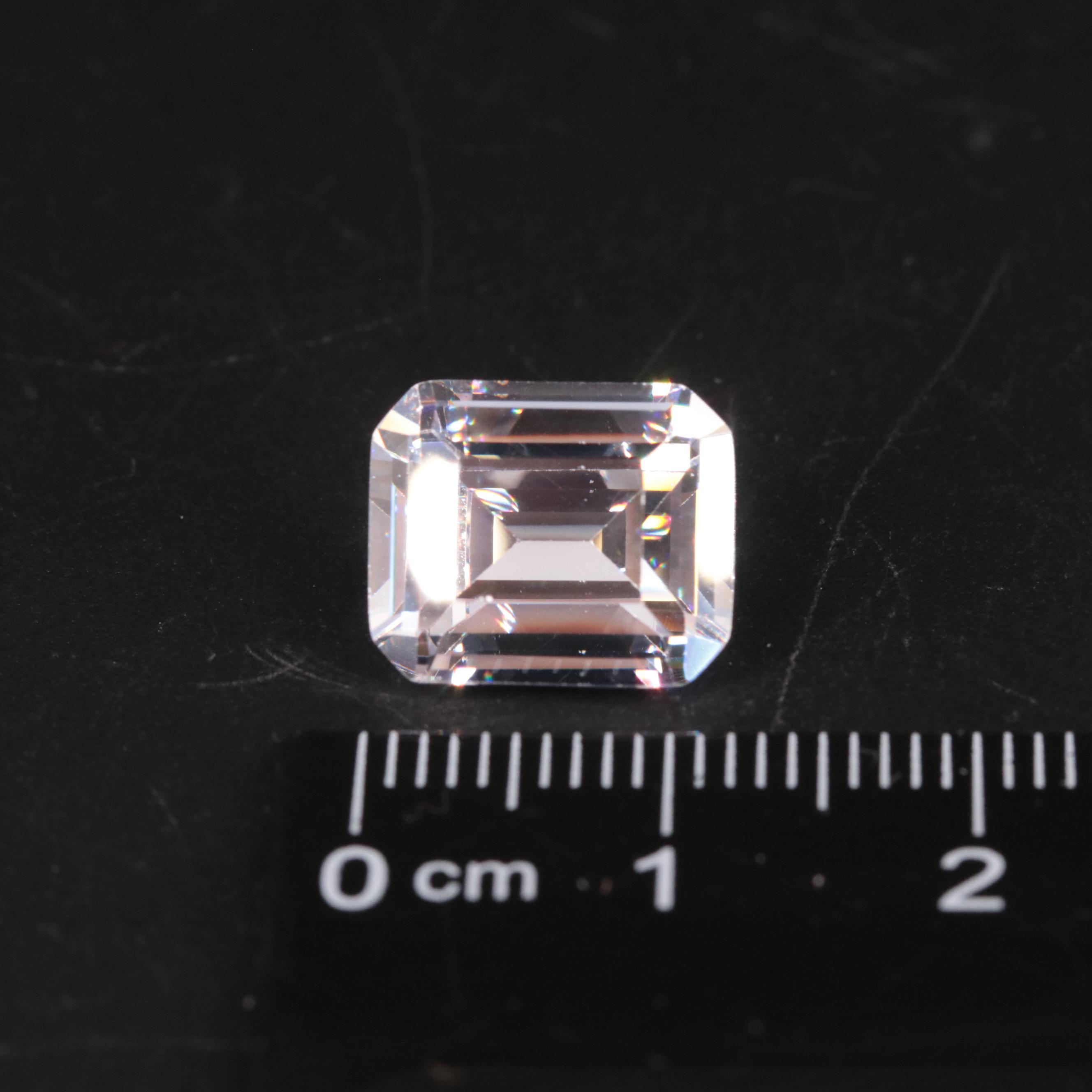 Loose 10.17 CT Cubic Zirconia
