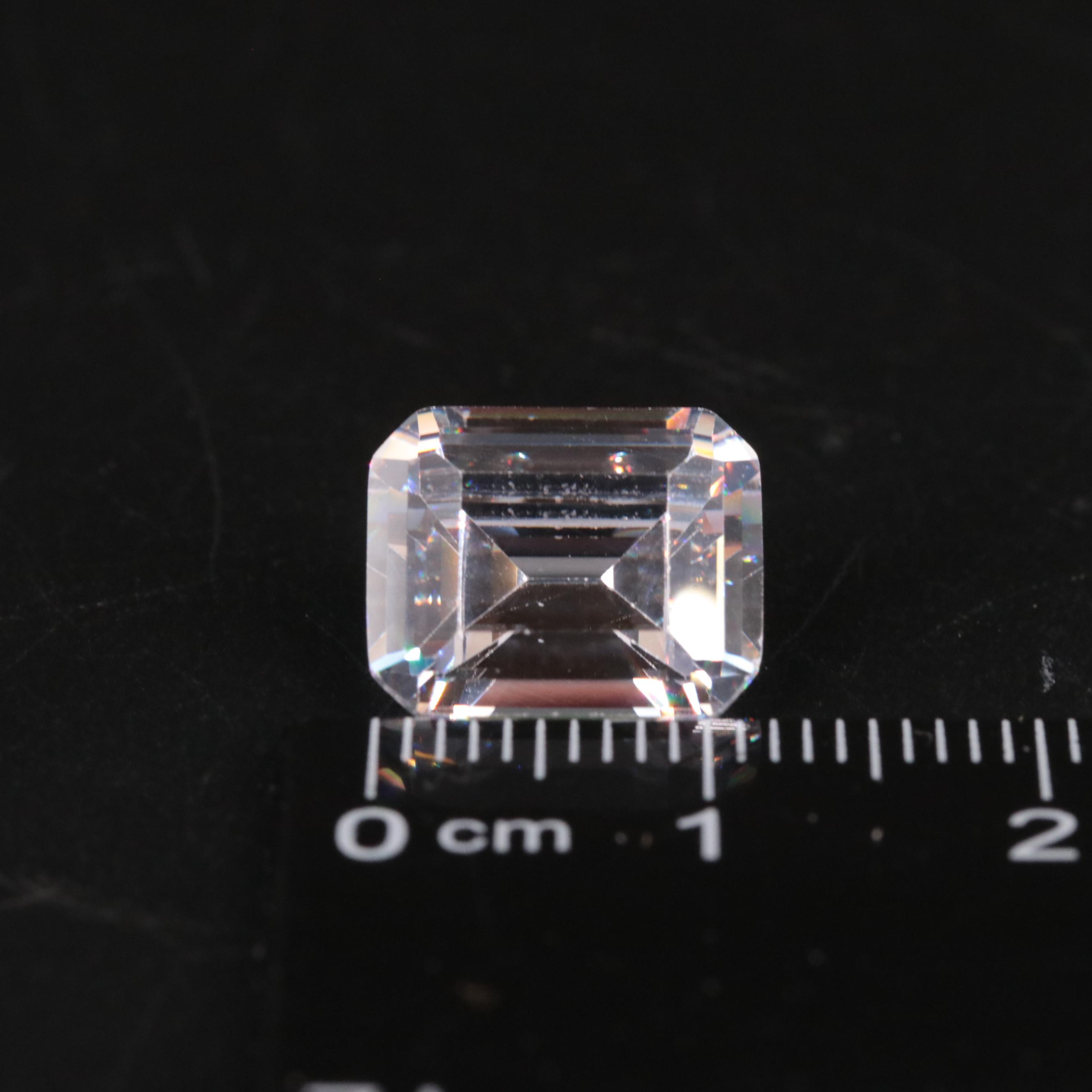 Loose 10.15 CT Cubic Zirconia