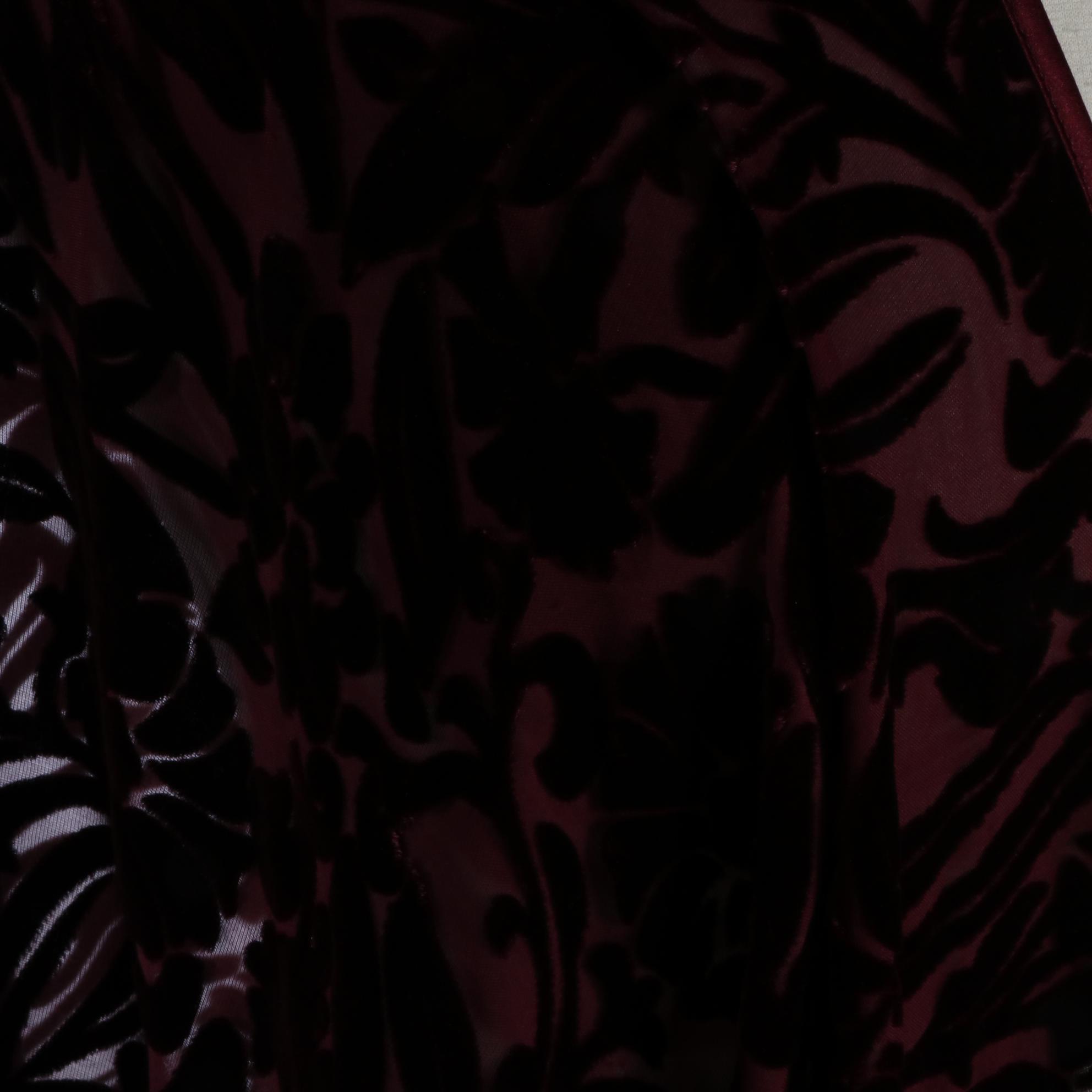 T.ba Slip Dress with Mesh Duster and Laura Ashley Burnout Velvet Skirt Set