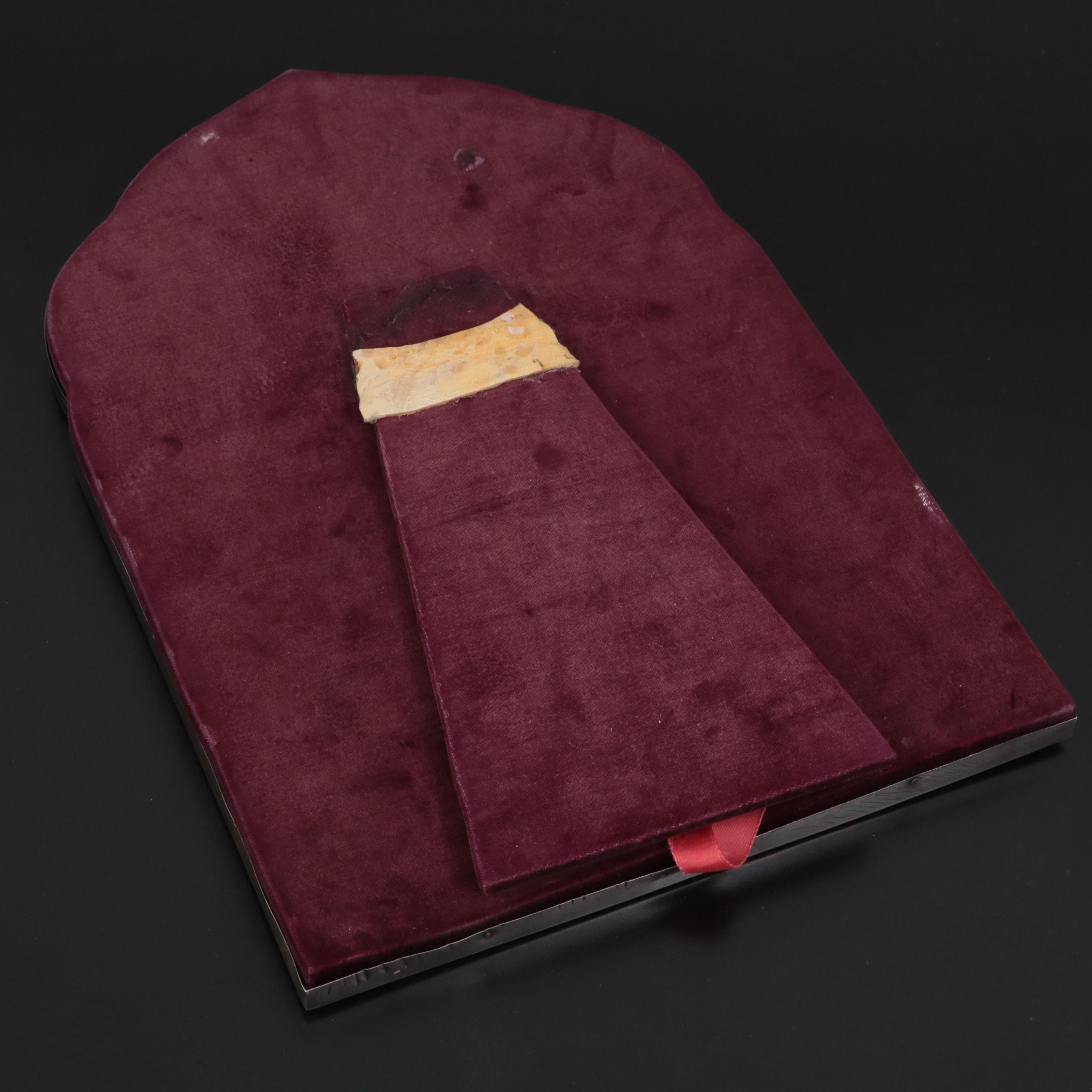 Imperial Russian 875 Silver Ornamented Arch Mirror, circa 1870