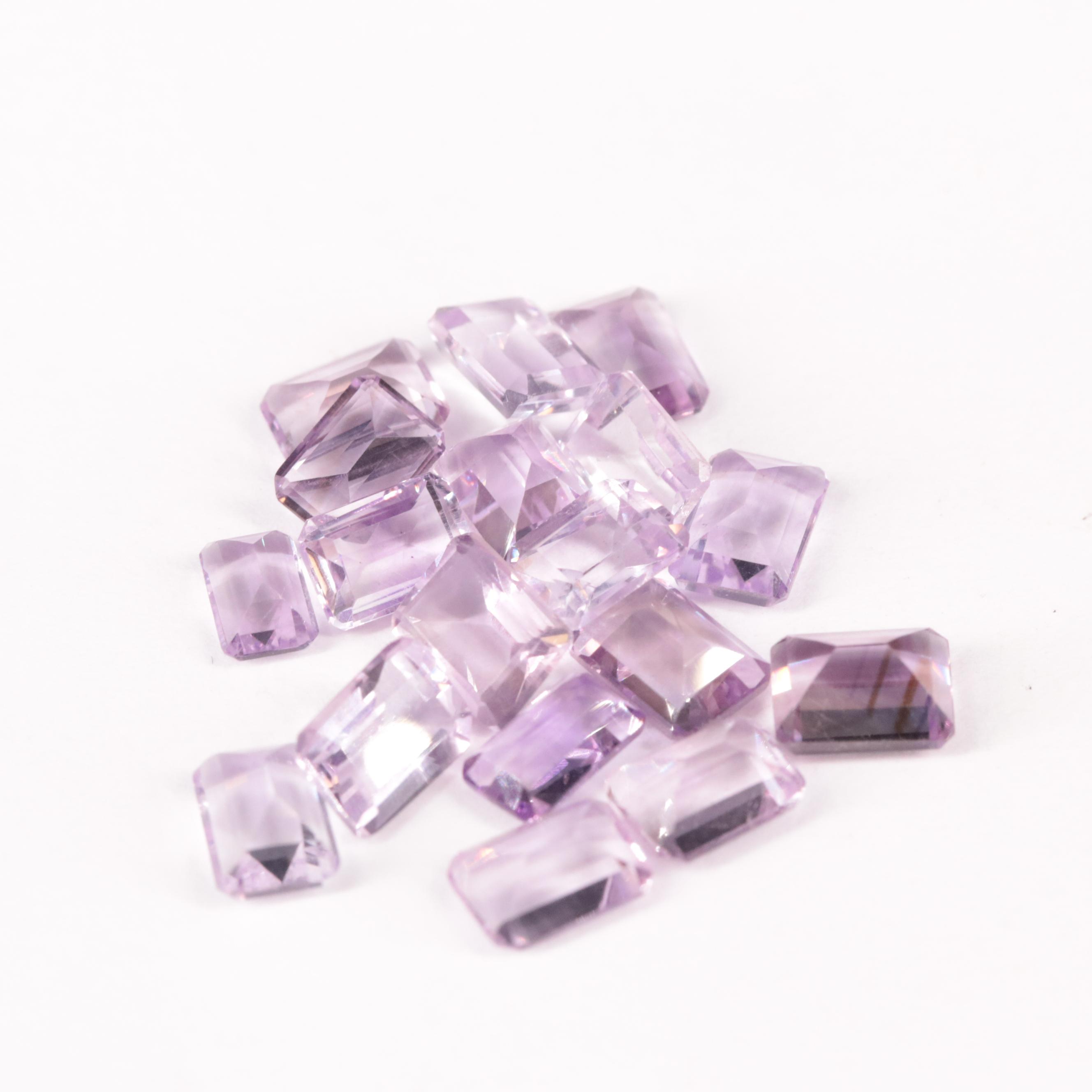 Loose 11.40 CTW Amethyst Lot