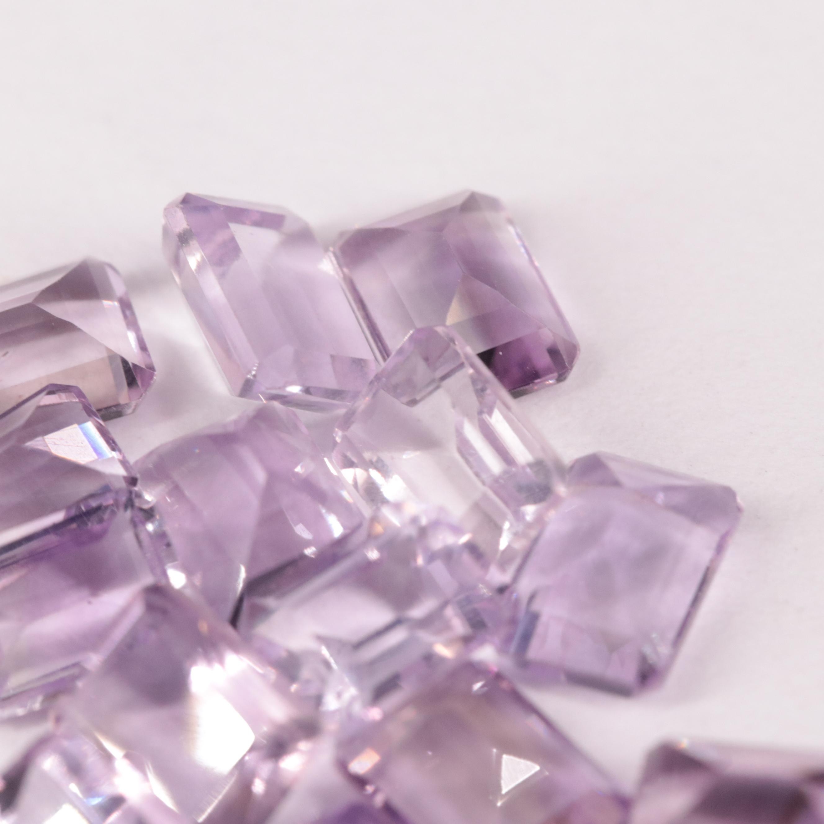 Loose 11.40 CTW Amethyst Lot