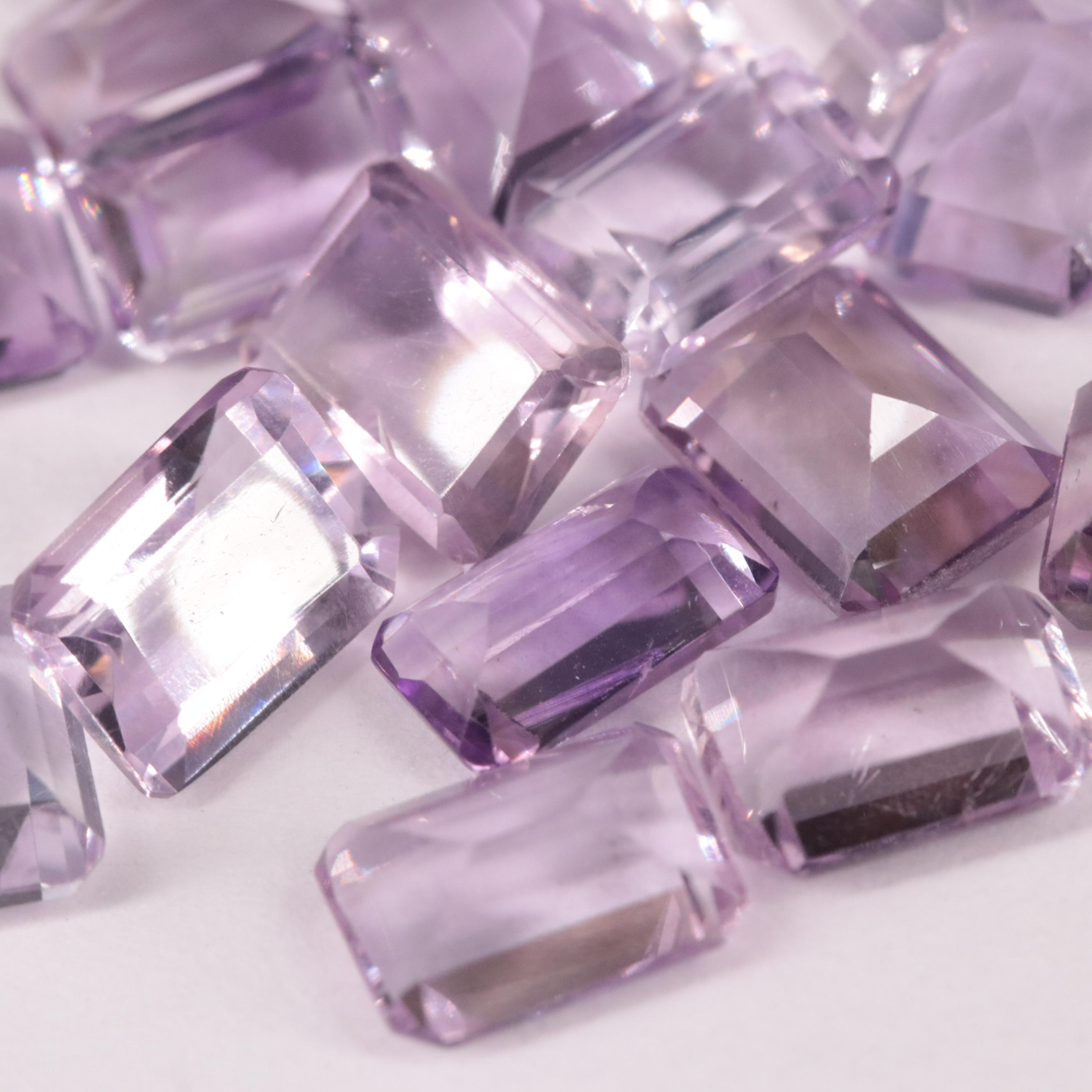 Loose 11.40 CTW Amethyst Lot