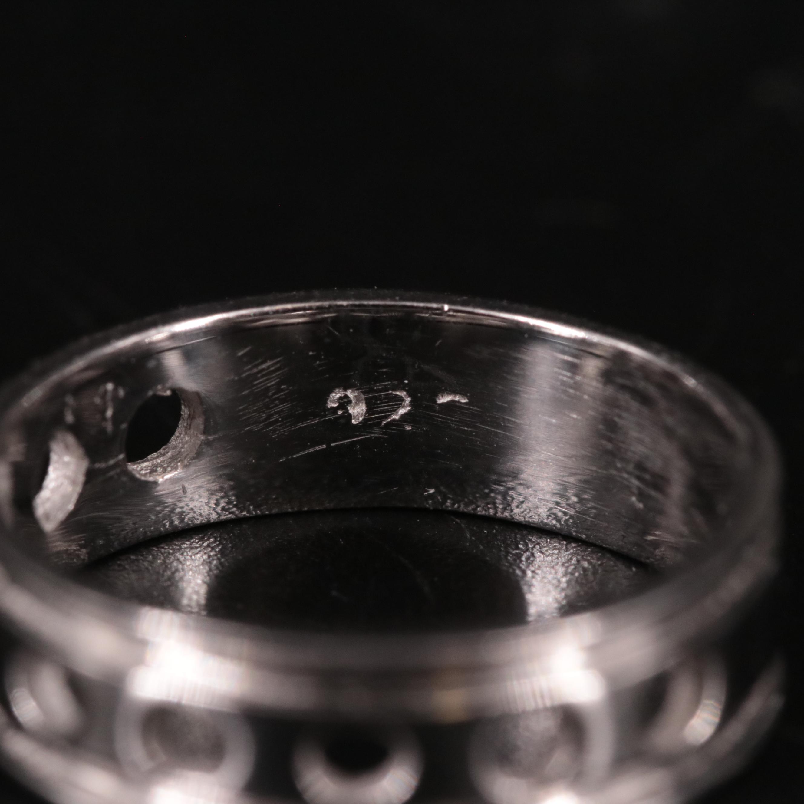 Sterling Pierced Band