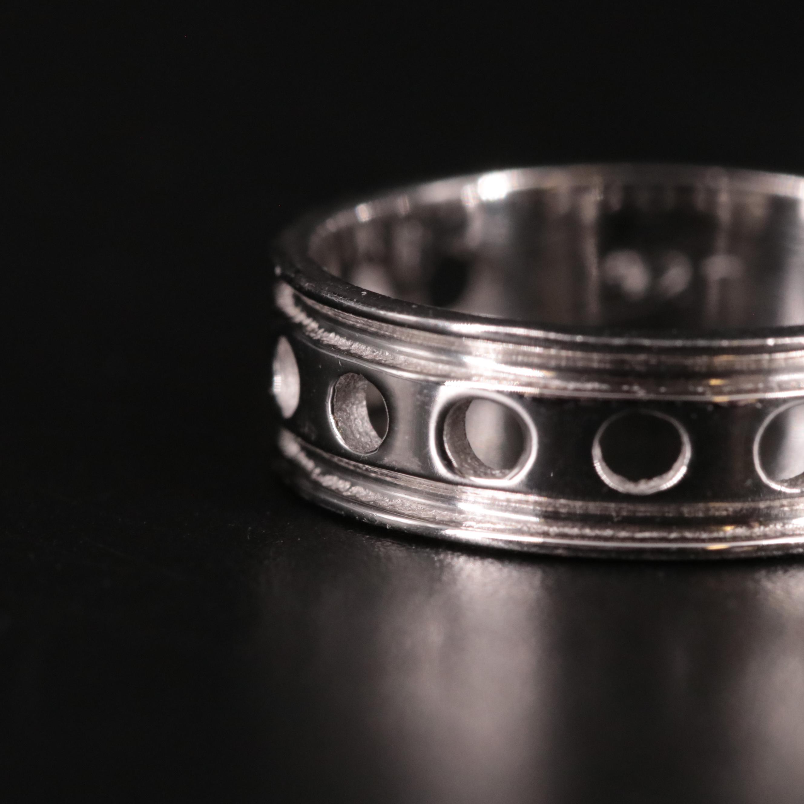 Sterling Pierced Band