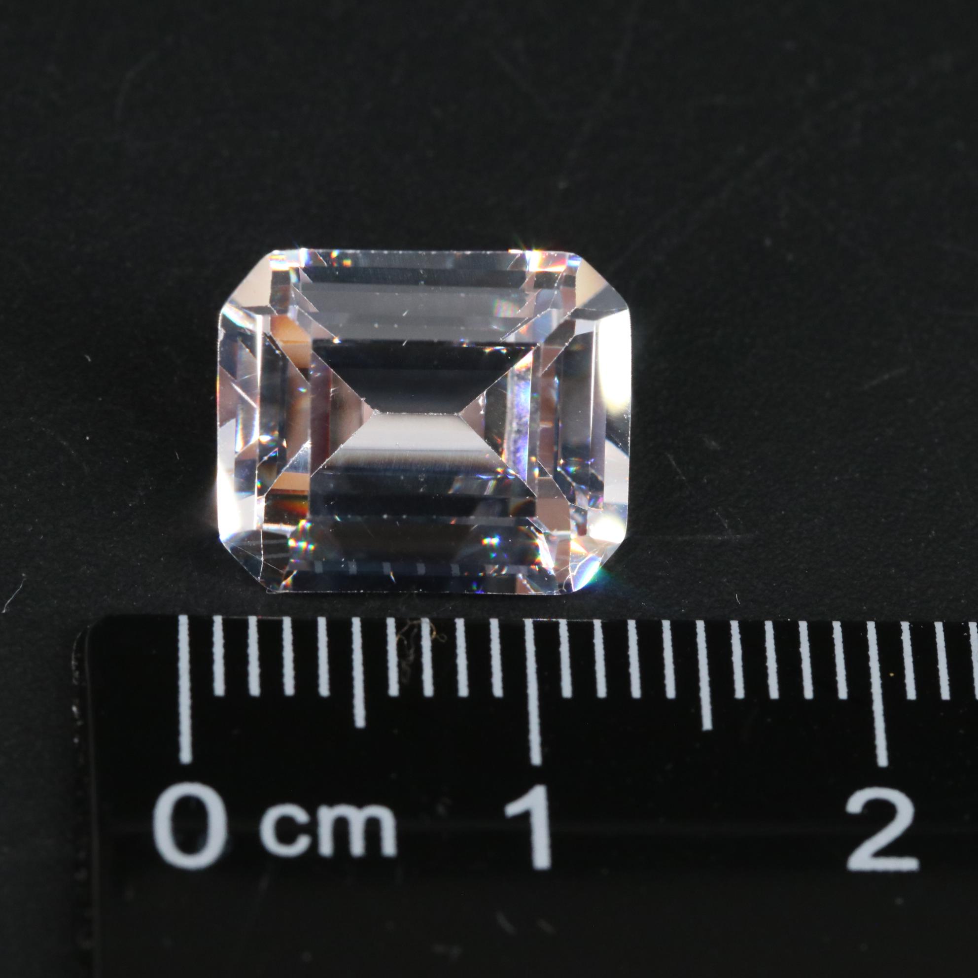 Loose 9.95 CT Cubic Zirconia