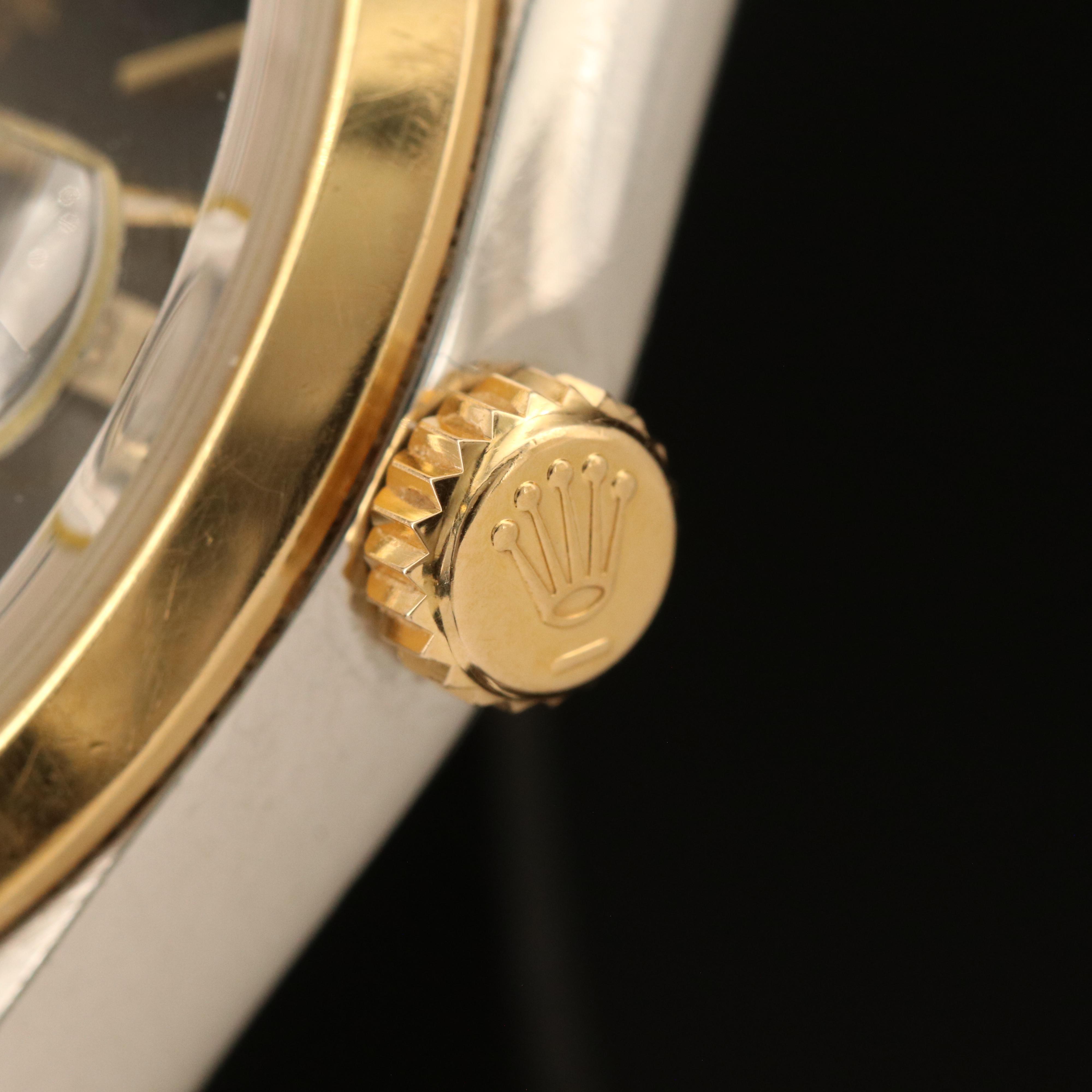 1997 Rolex Oyster Perpetual Datejust 18K and Stainless Steel Watch