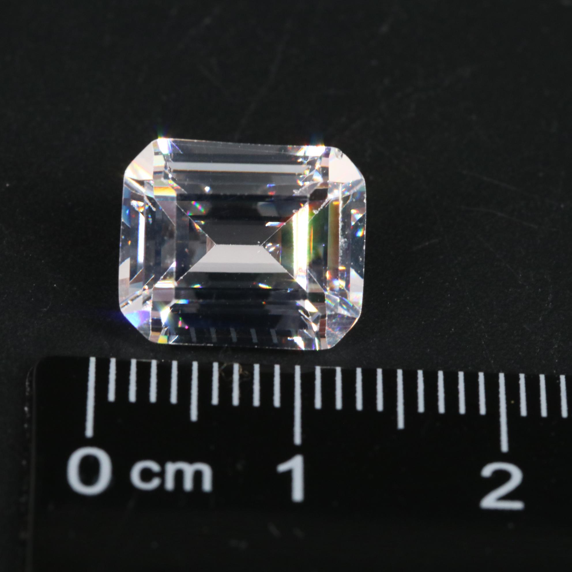 Loose 10.20 CT Cubic Zirconia