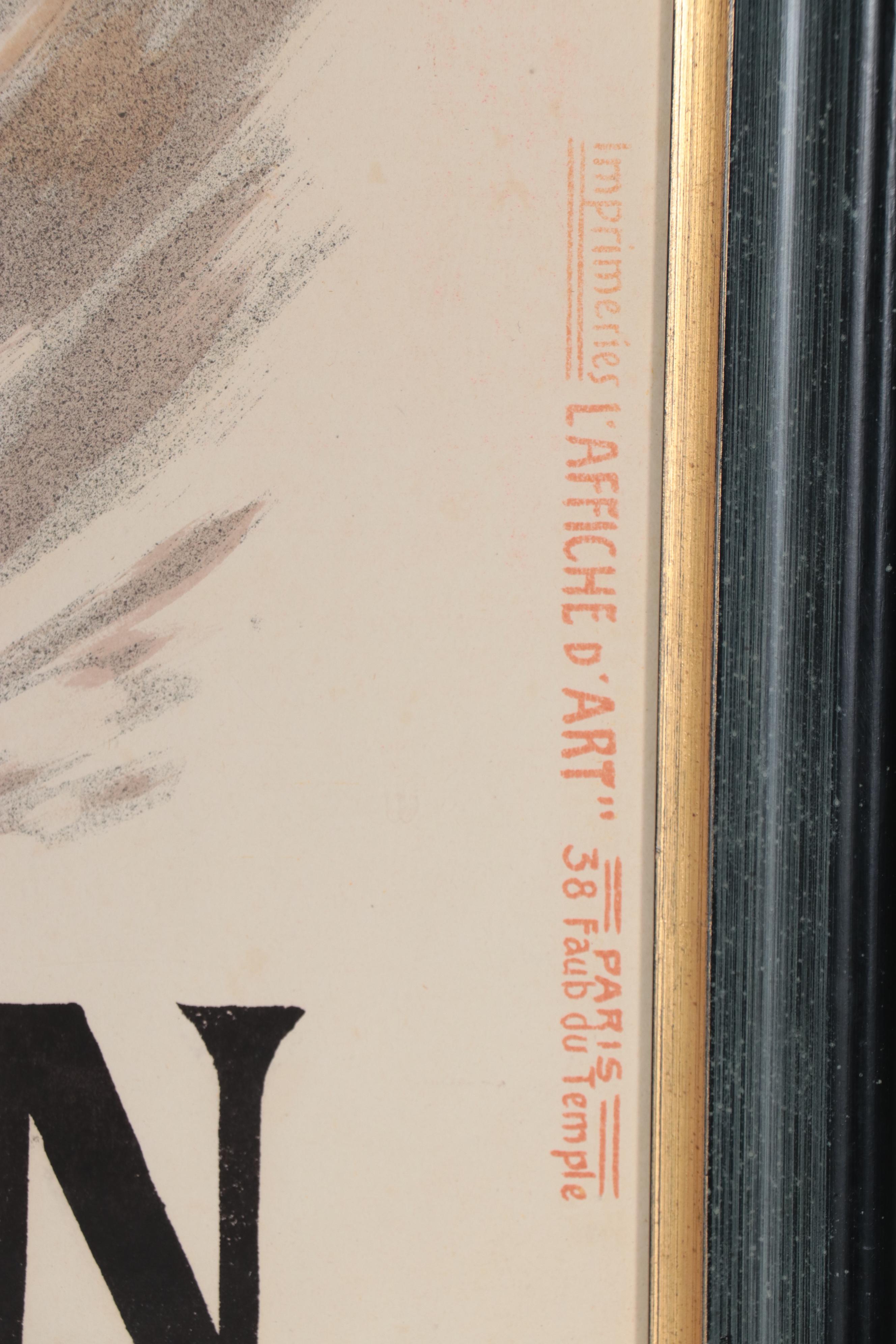 Lithograph After Marcel Vertès "Simon Frevalles"