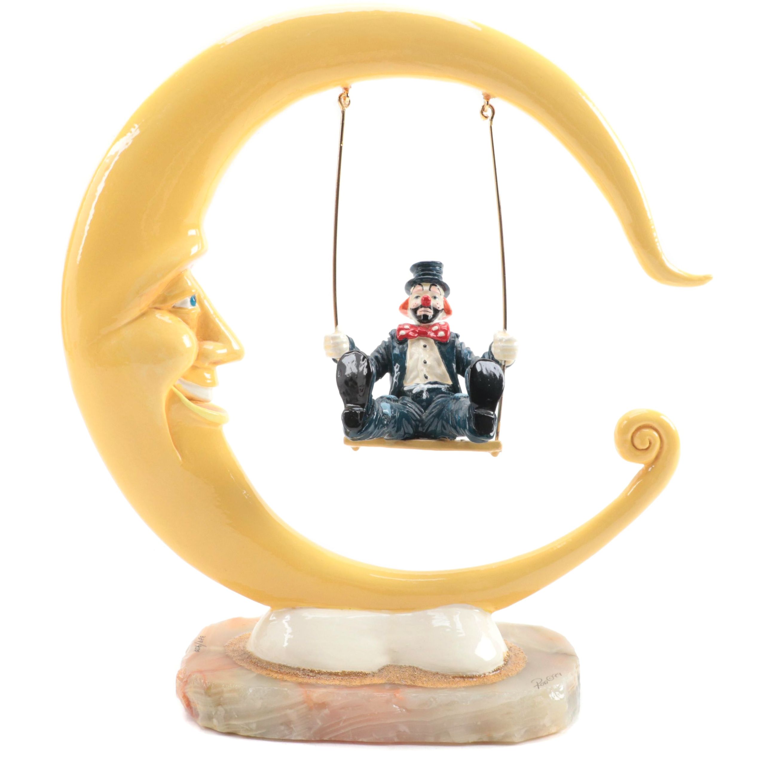 Ron Lee "Over the Moon" Composite Sculpture, 1999