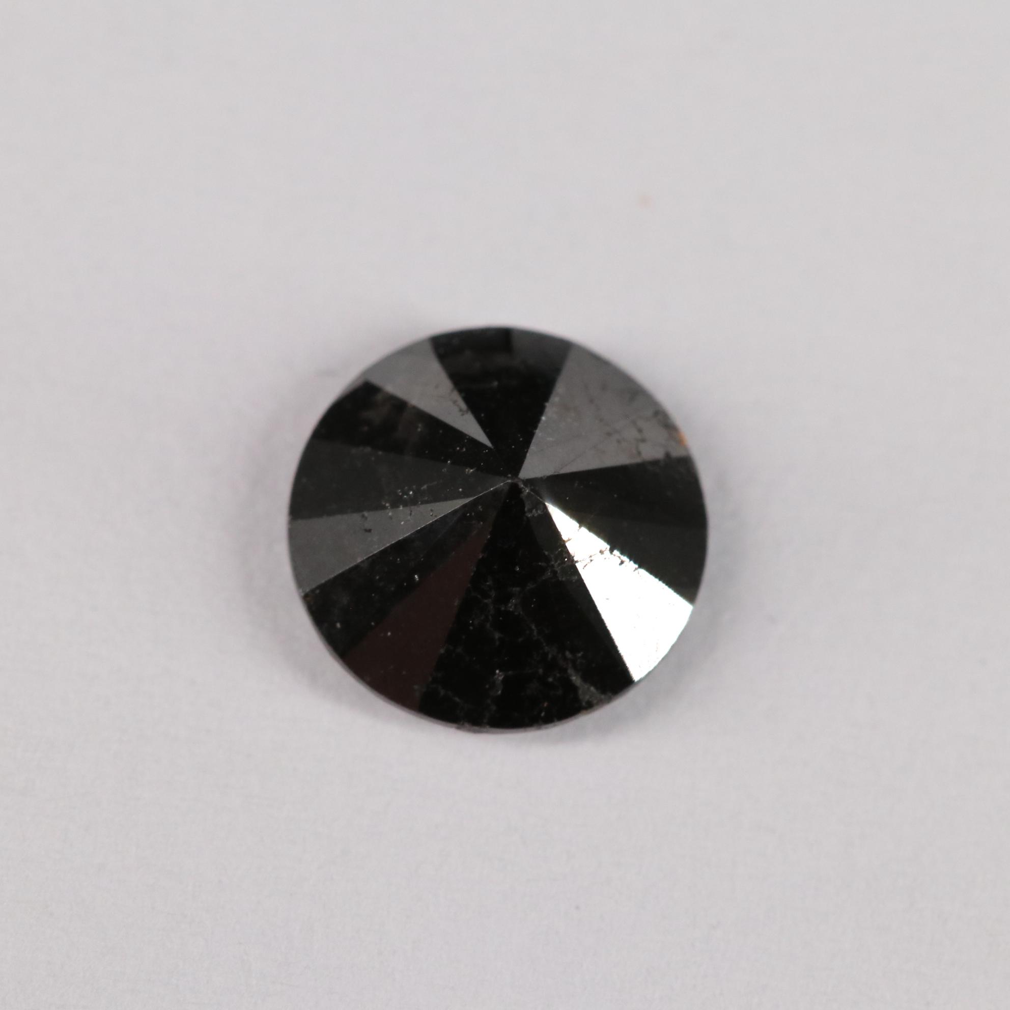 Loose 0.94 CT Black Diamond