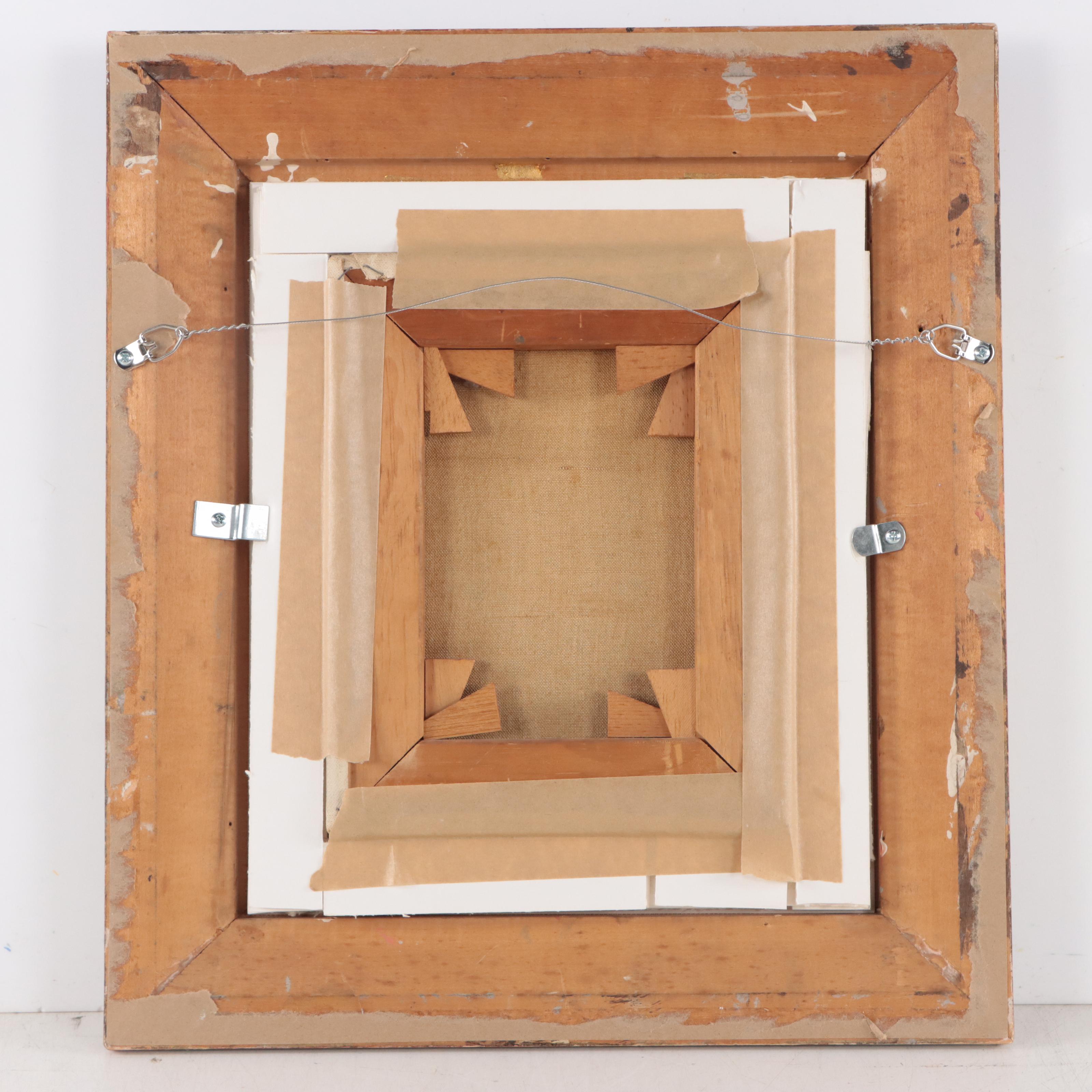 Moses Soyer Oil Painting of Mother and Child, Circa 1960