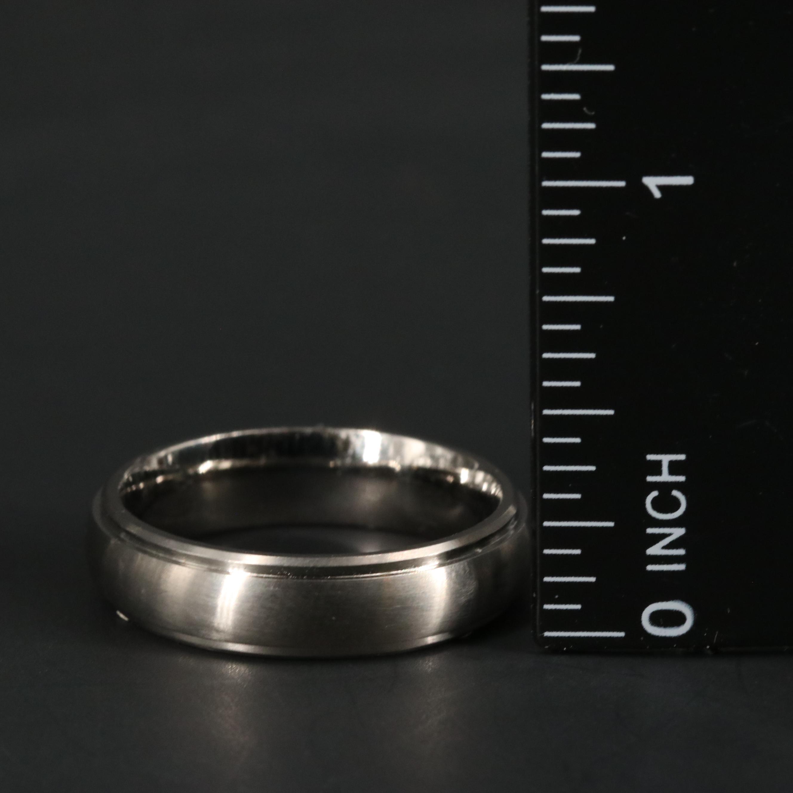 Titanium Men's Ring