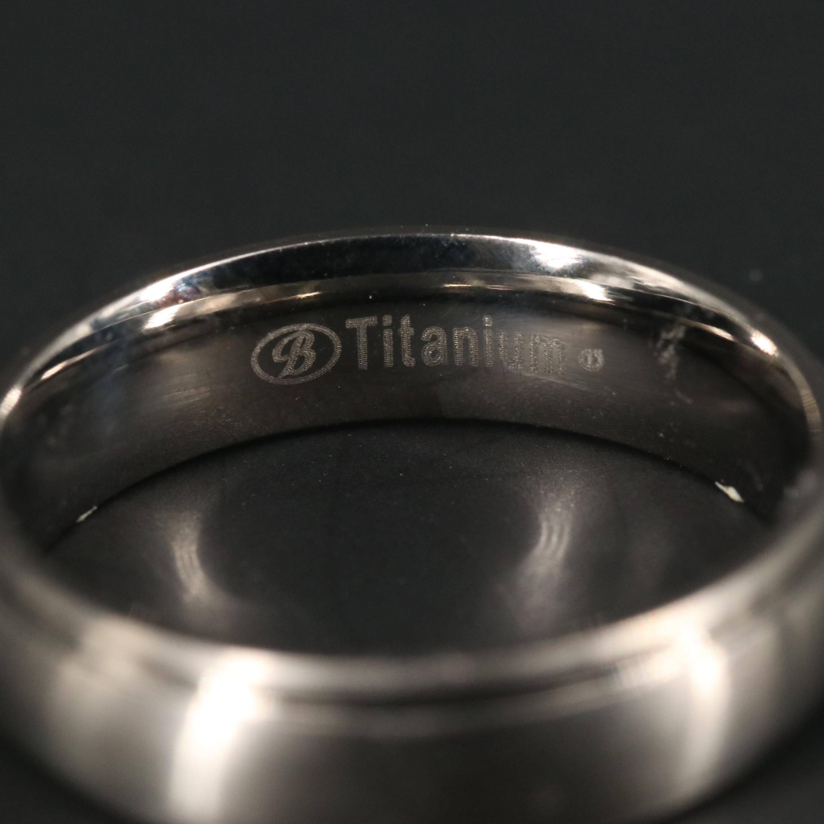 Titanium Men's Ring