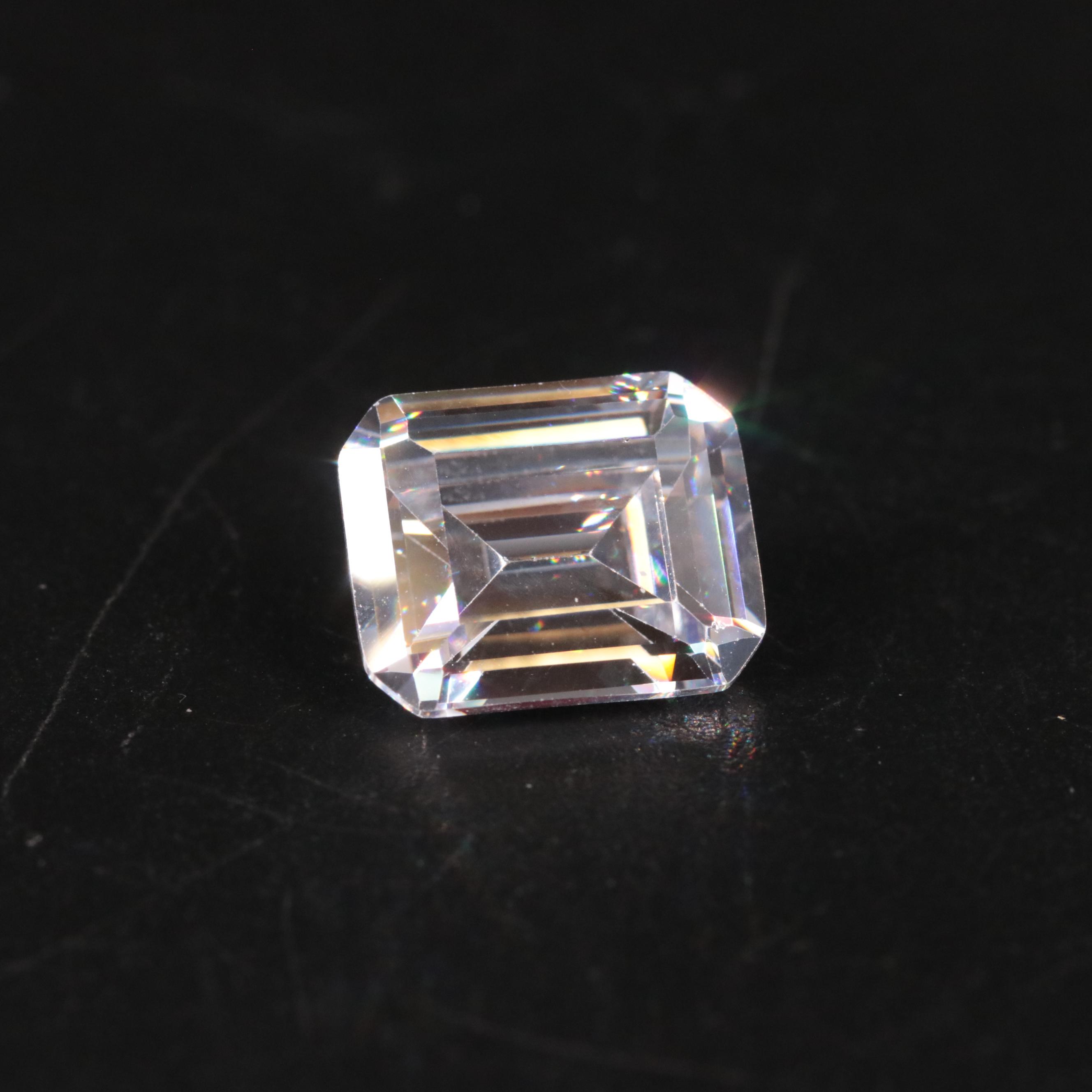 Loose 10.10 CT Cubic Zirconia