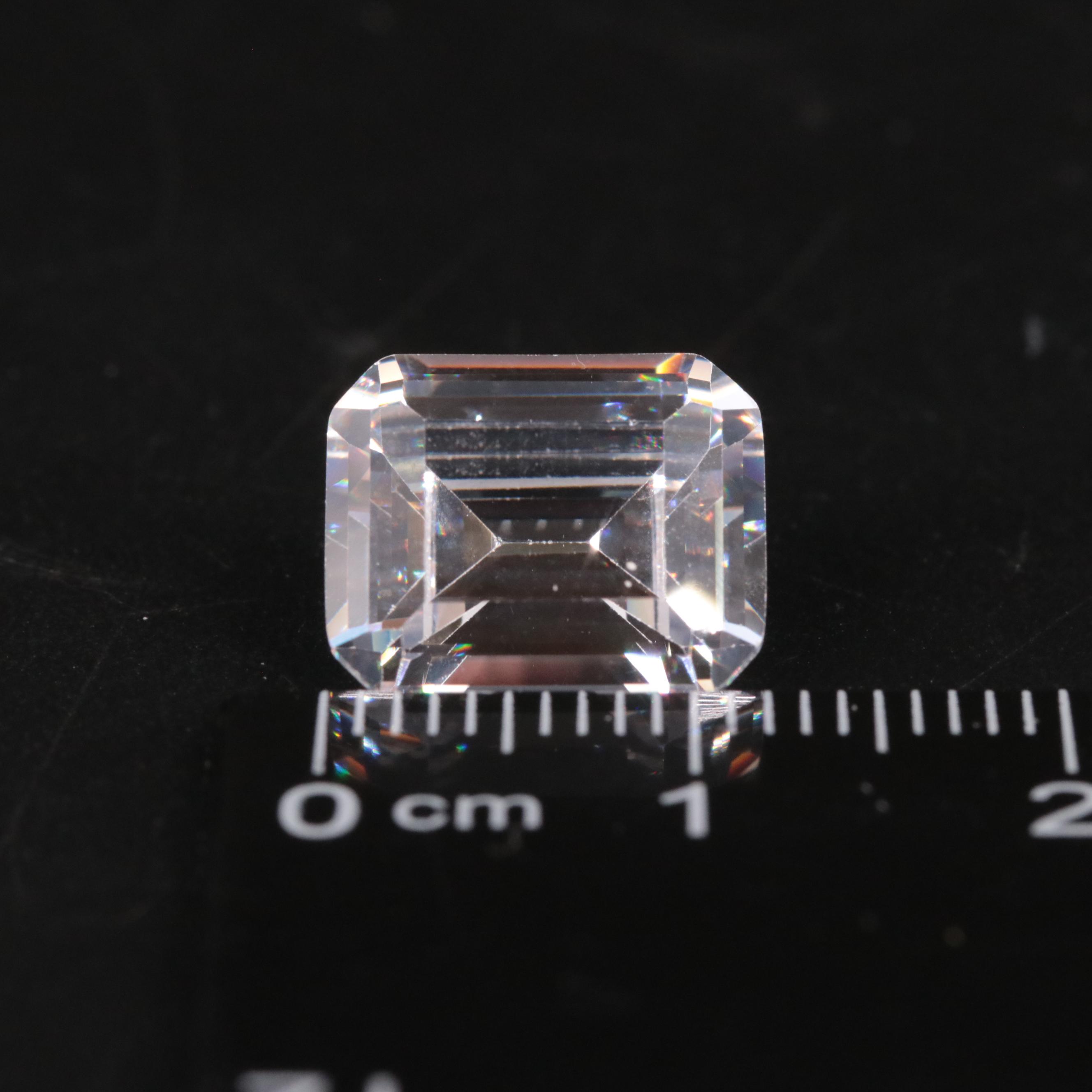 Loose 10.10 CT Cubic Zirconia