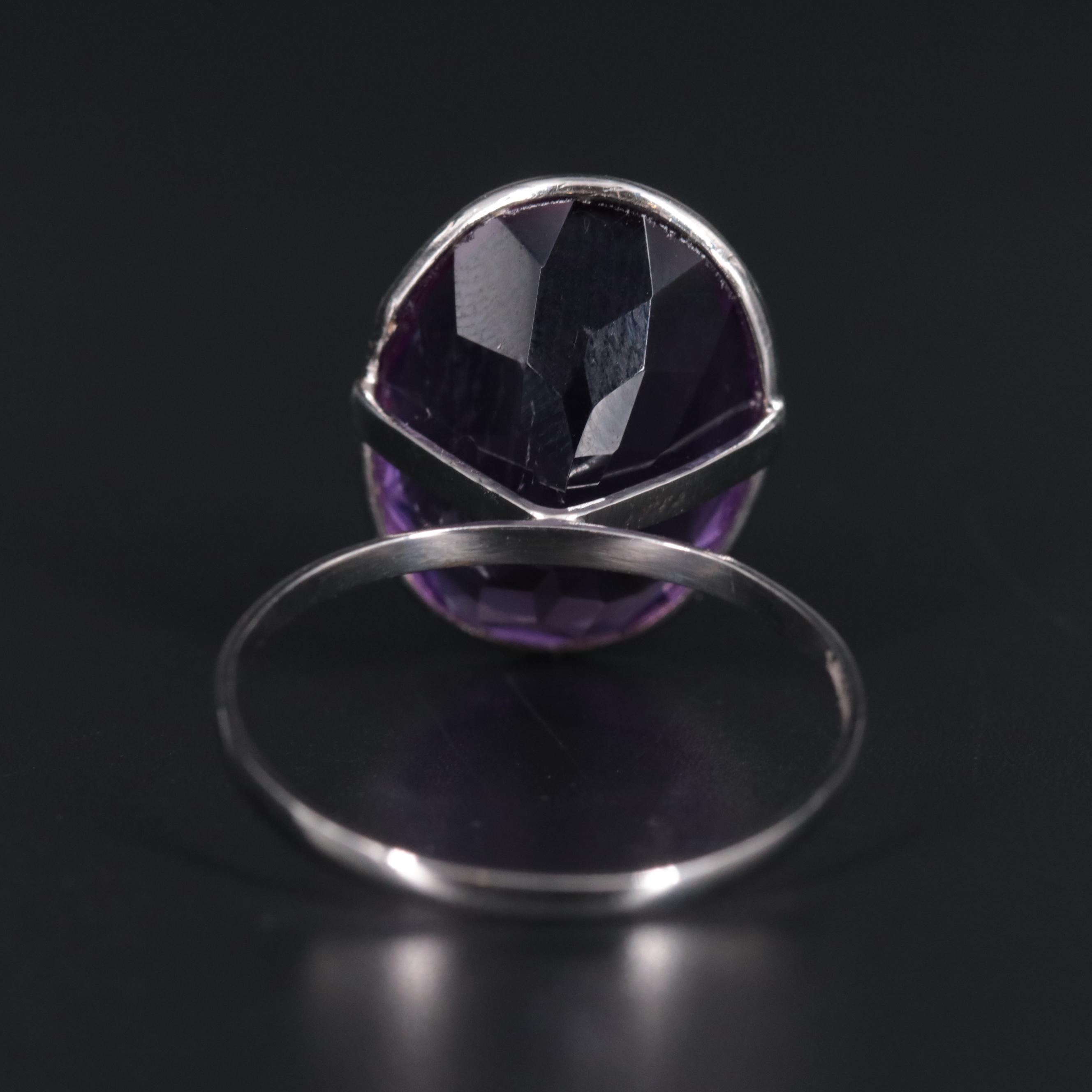 14K Amethyst Ring