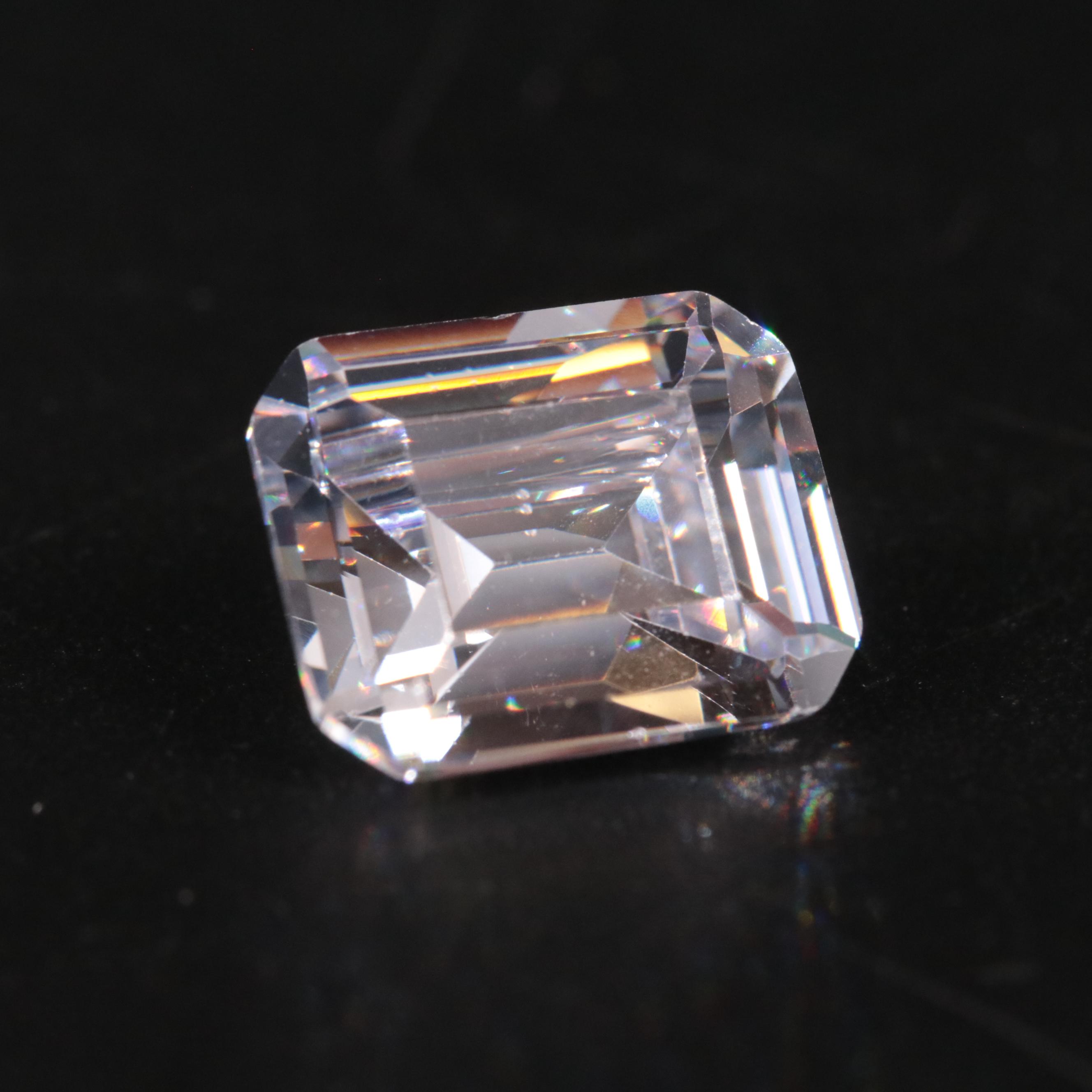 Loose 9.90 CT Cubic Zirconia