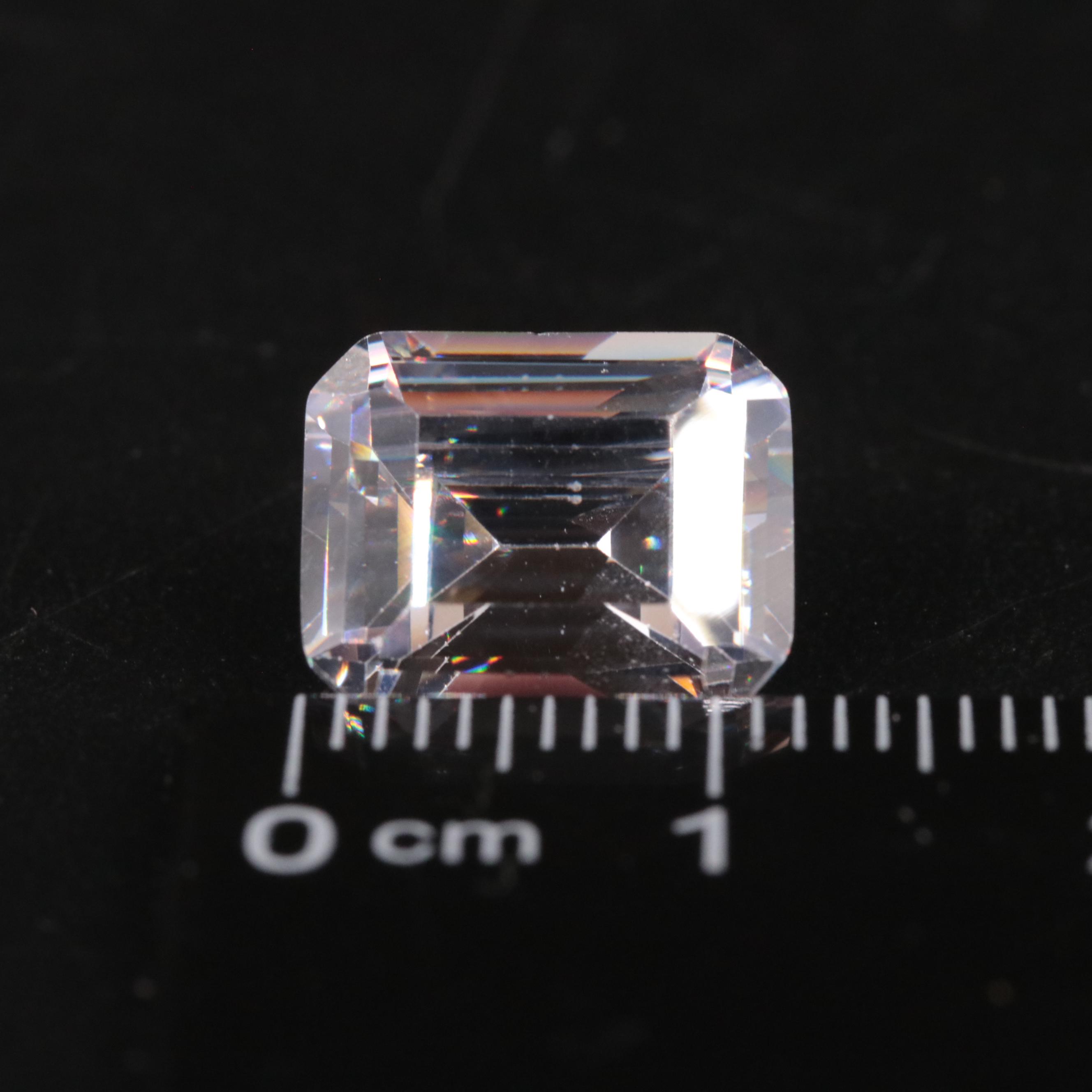 Loose 9.90 CT Cubic Zirconia