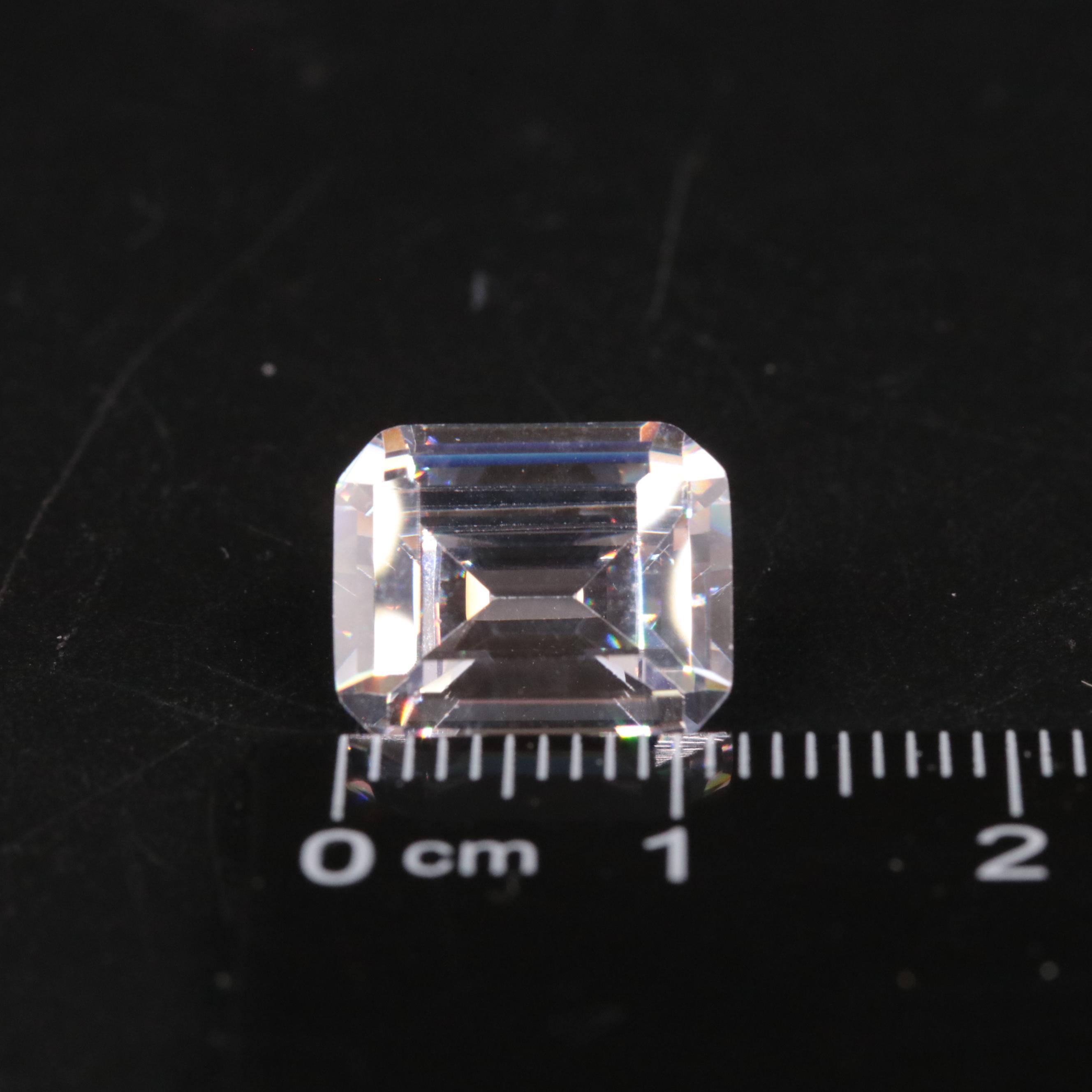 Loose 10.15 CT Cubic Zirconia