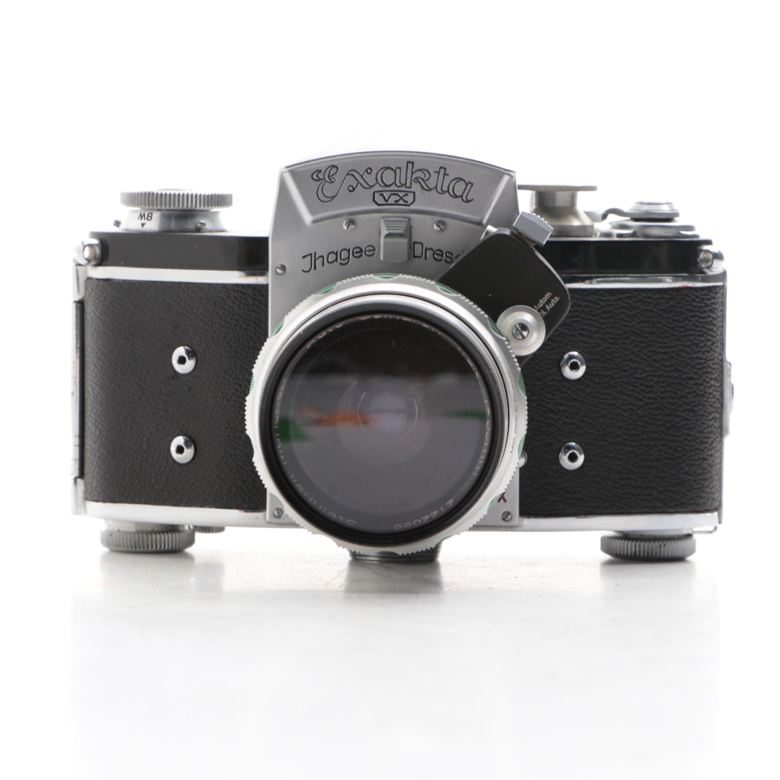 Ihagee Kamerawerk Exakta VX IIb and Varex VX 35 mm SLR Cameras, Mid-20th Century