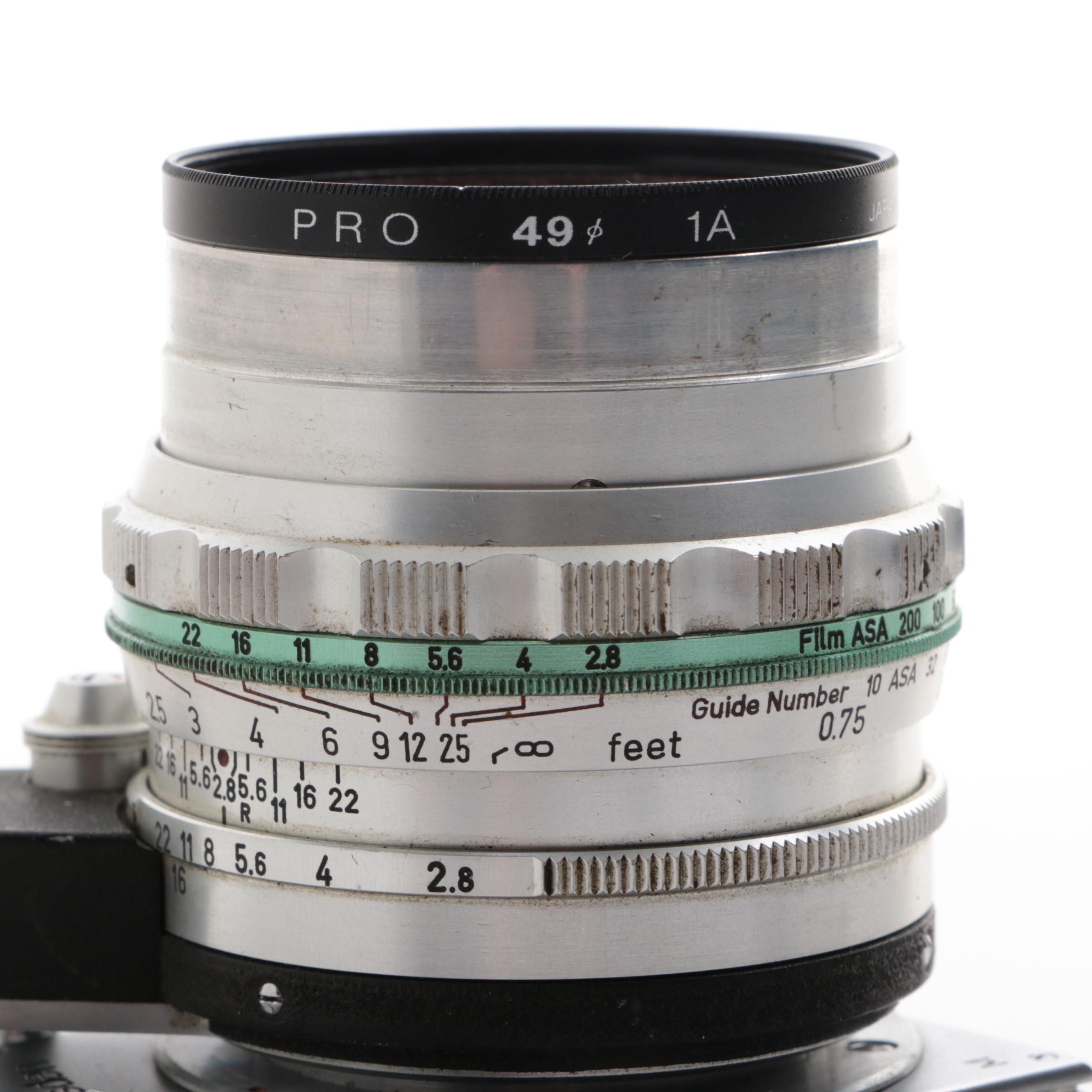 Ihagee Kamerawerk Exakta VX IIb and Varex VX 35 mm SLR Cameras, Mid-20th Century