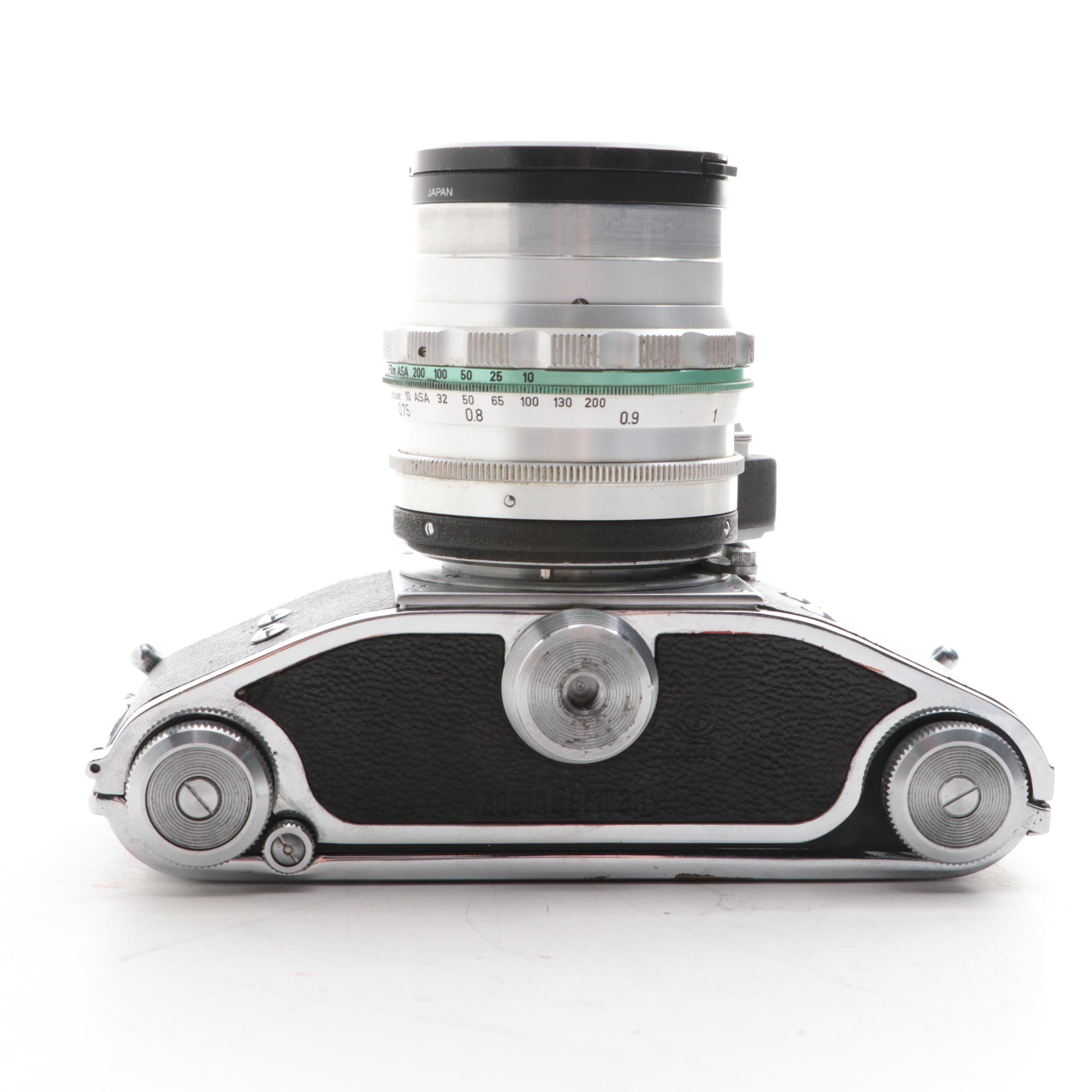 Ihagee Kamerawerk Exakta VX IIb and Varex VX 35 mm SLR Cameras, Mid-20th Century