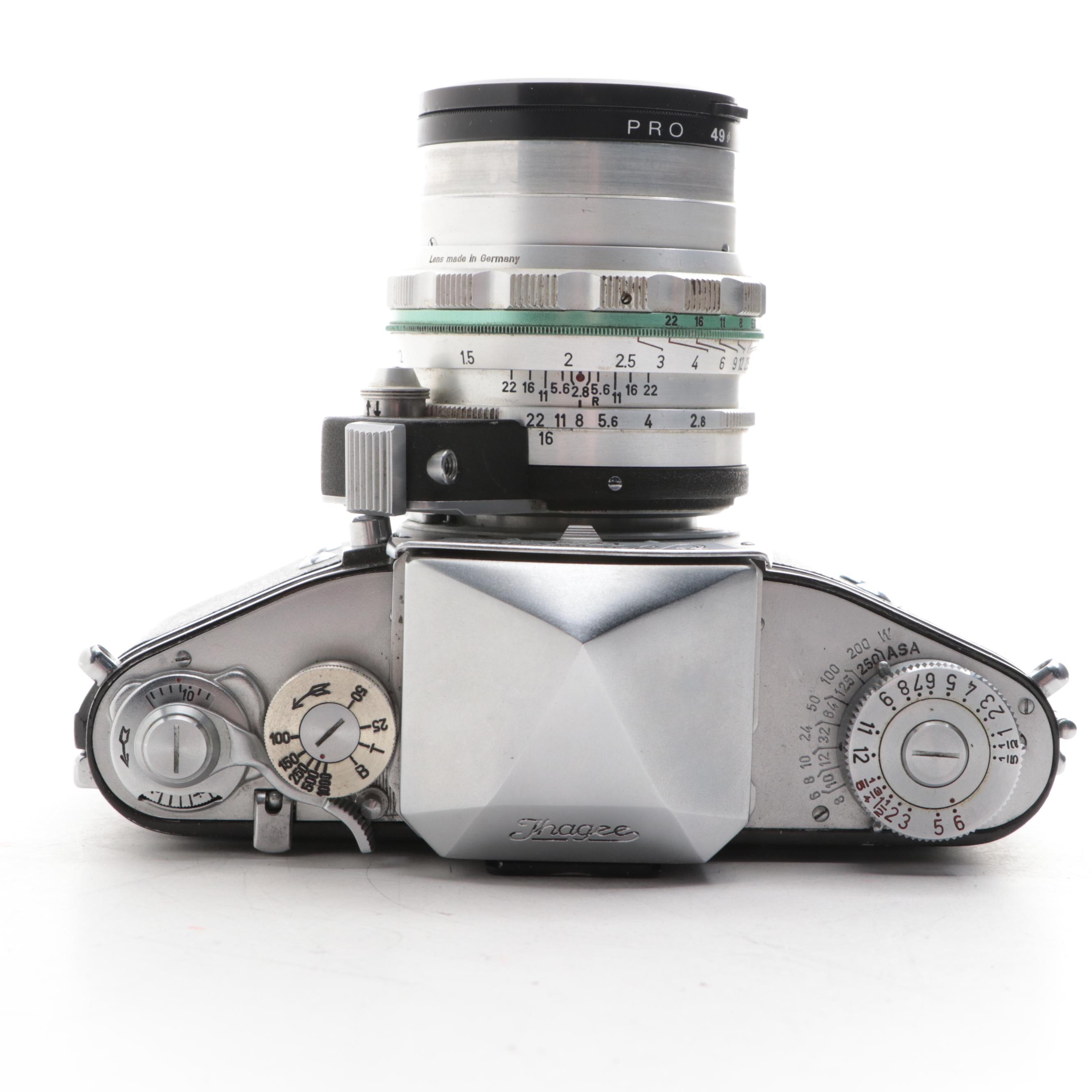 Ihagee Kamerawerk Exakta VX IIb and Varex VX 35 mm SLR Cameras, Mid-20th Century