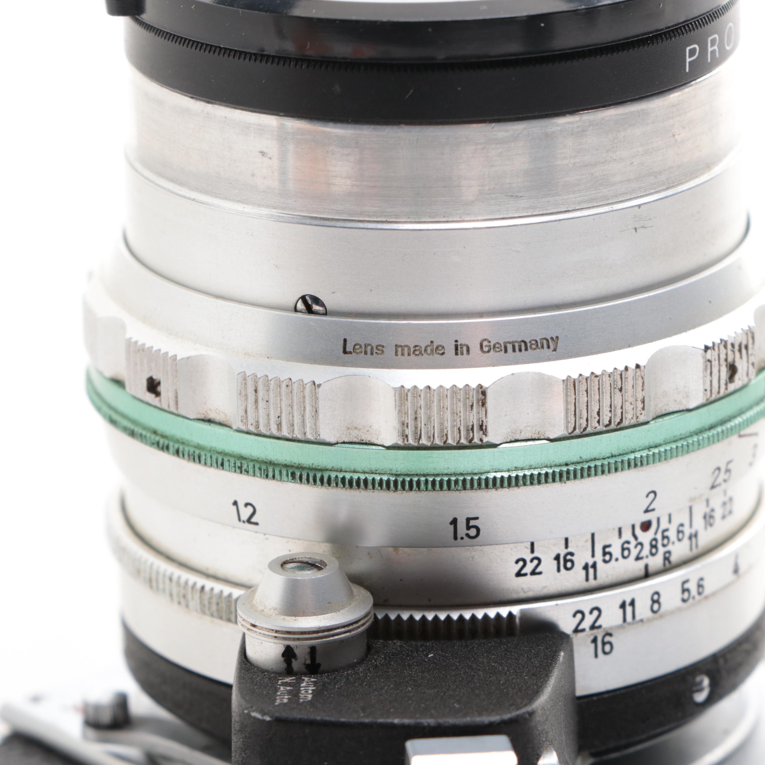 Ihagee Kamerawerk Exakta VX IIb and Varex VX 35 mm SLR Cameras, Mid-20th Century