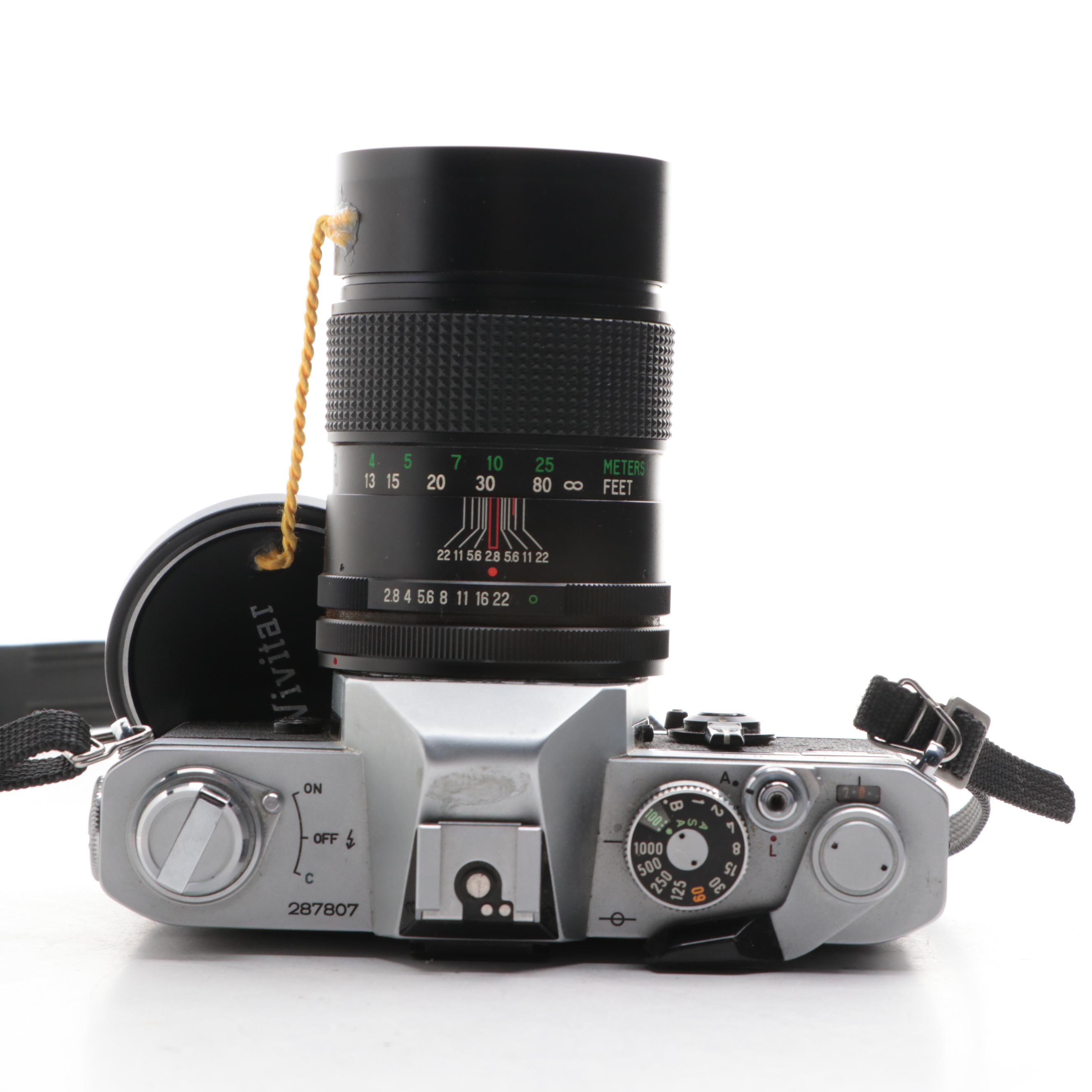 Canon Model EF and FTb 35 mm SLR Cameras, 1970s