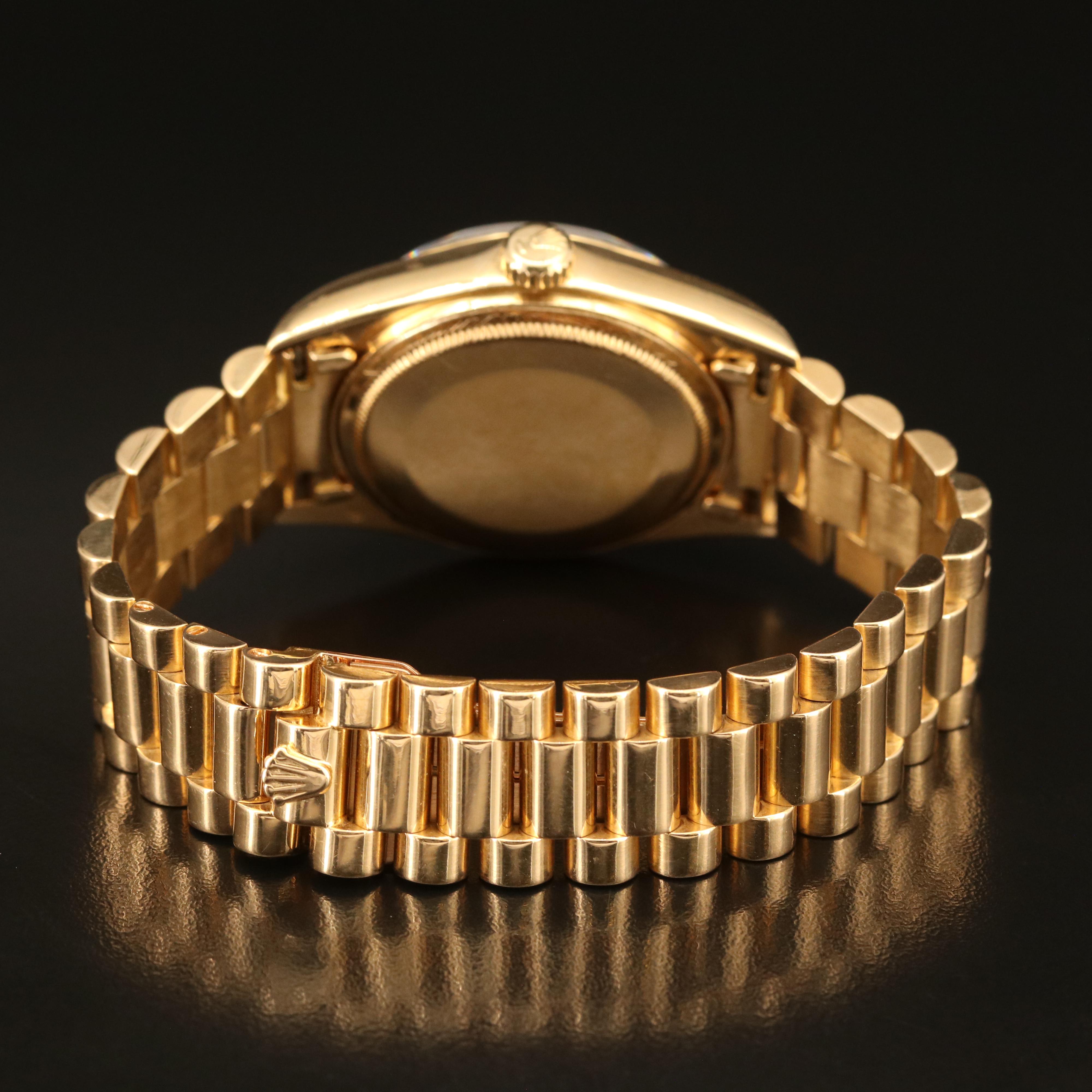 1979 Rolex Presidential Day-Date 18K Diamond Watch