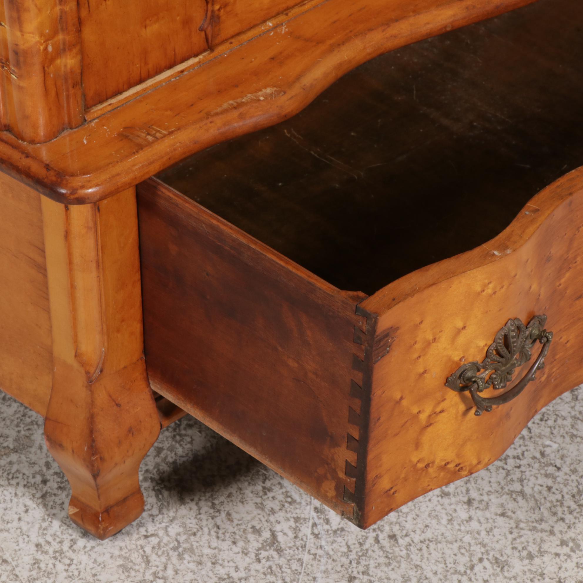 Victorian Maple Armoire, Early 20th Century