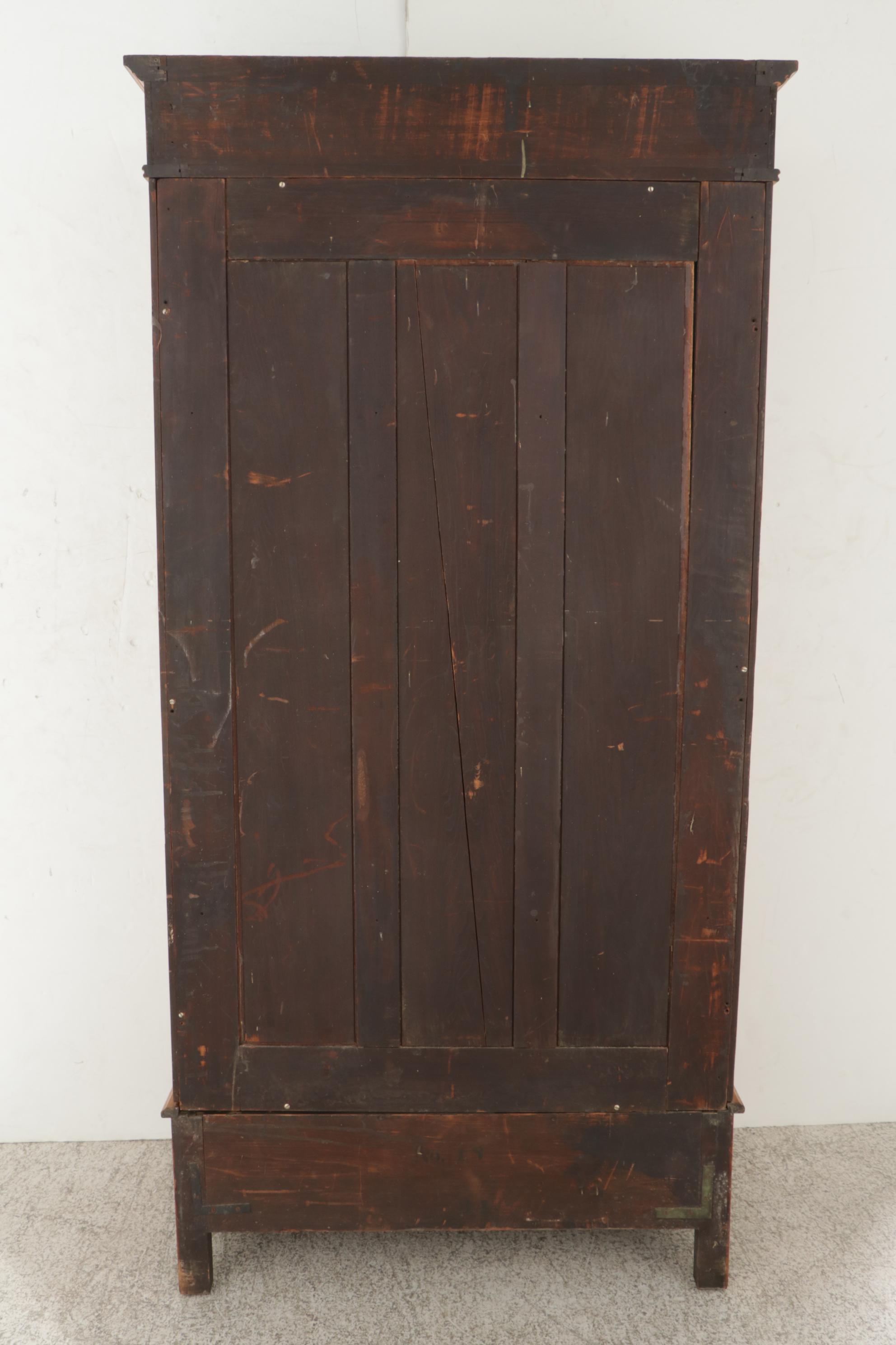 Victorian Maple Armoire, Early 20th Century