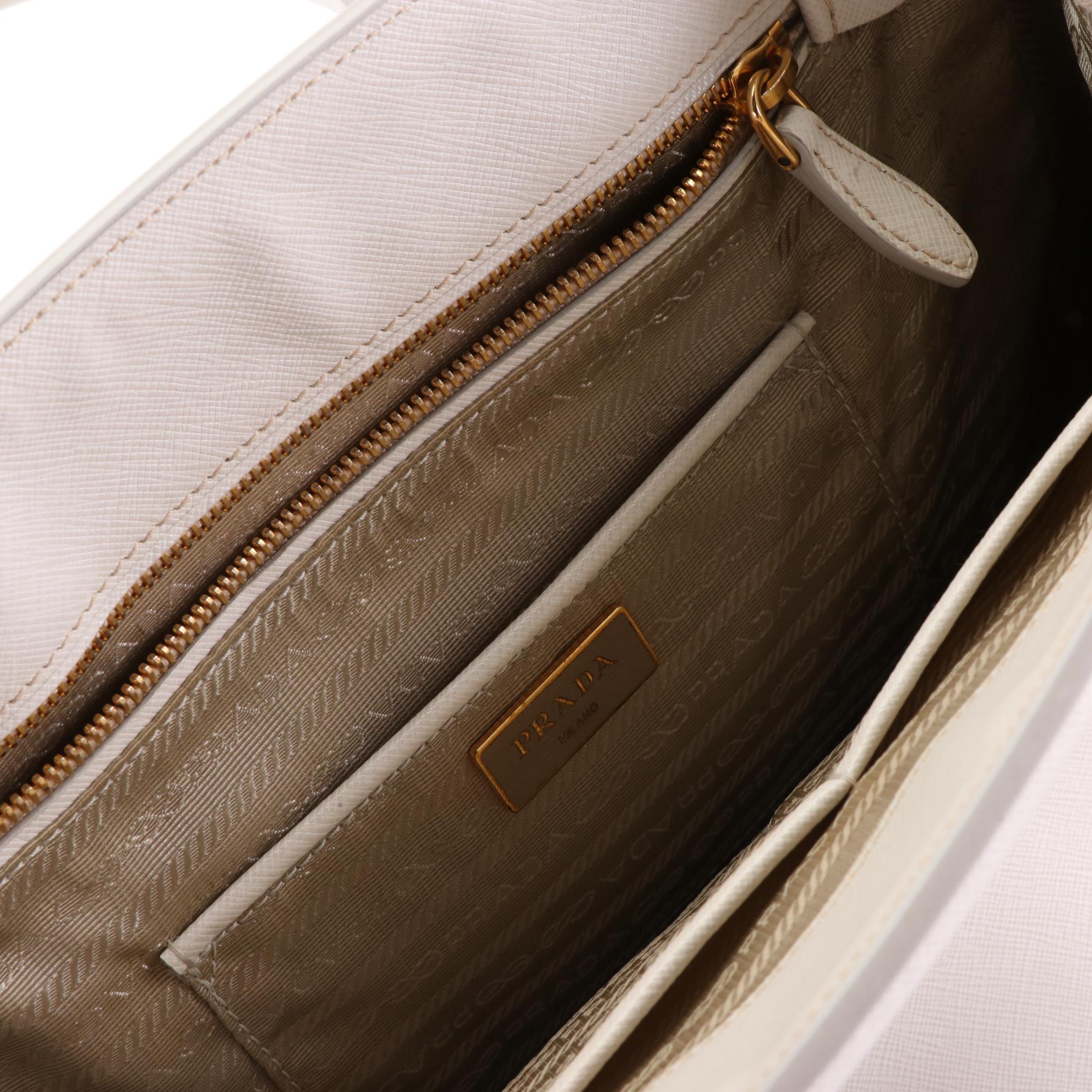 Prada Handbag in Saffiano Lux Leather