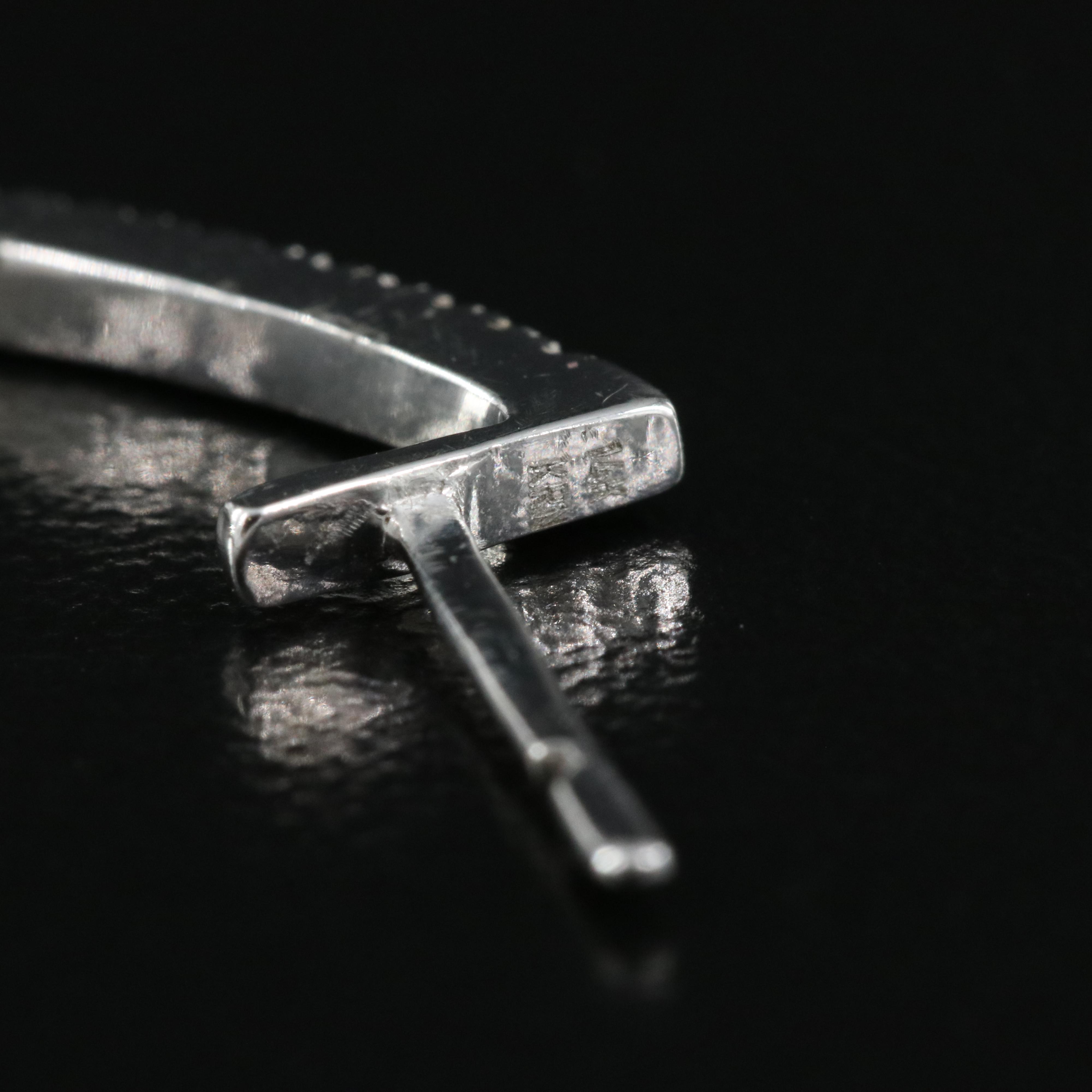 14K 0.98 CTW Diamond Inside-Out Large Hoop Earrings