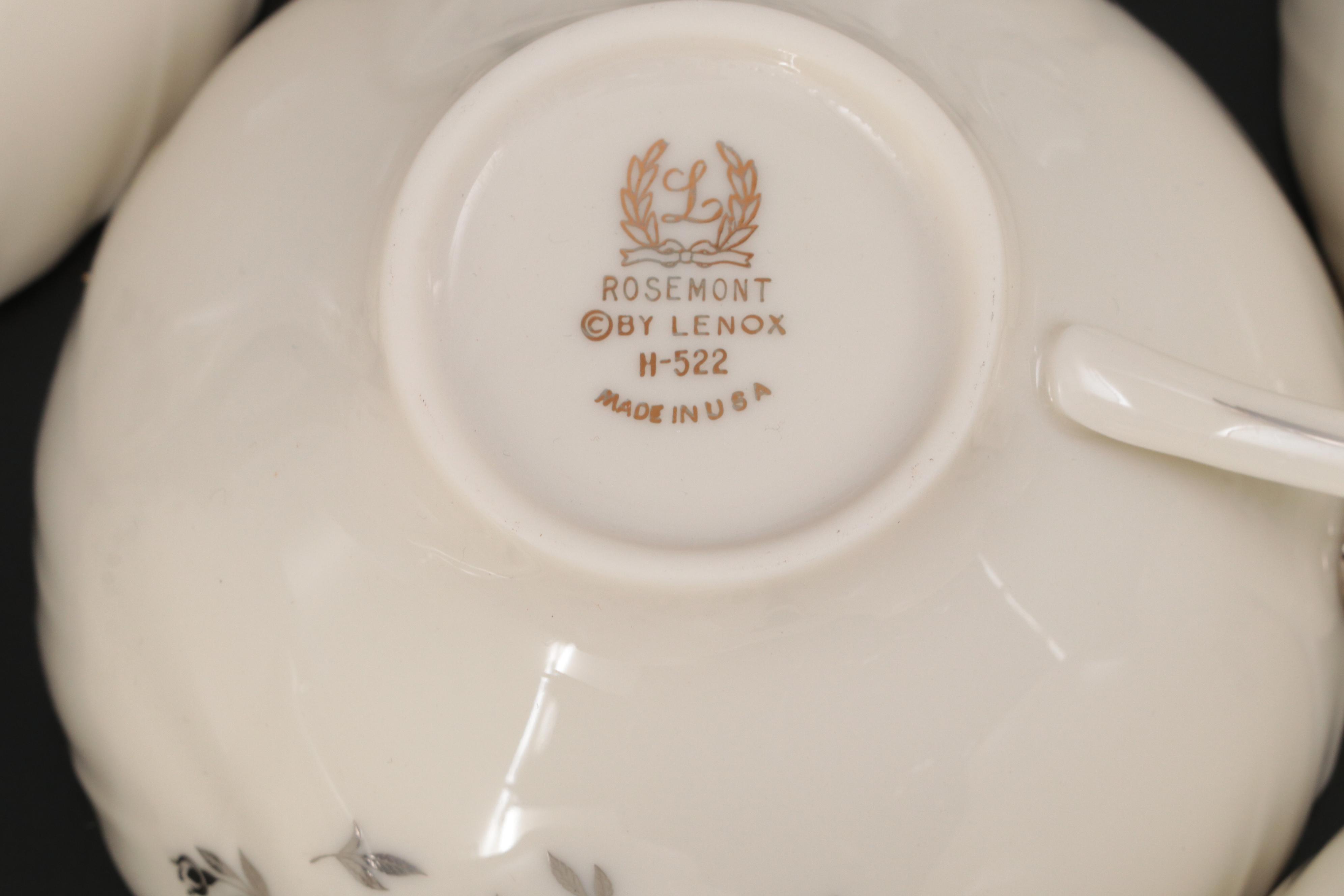 Lenox "Rosemont" Porcelain Dinnerware and Serveware