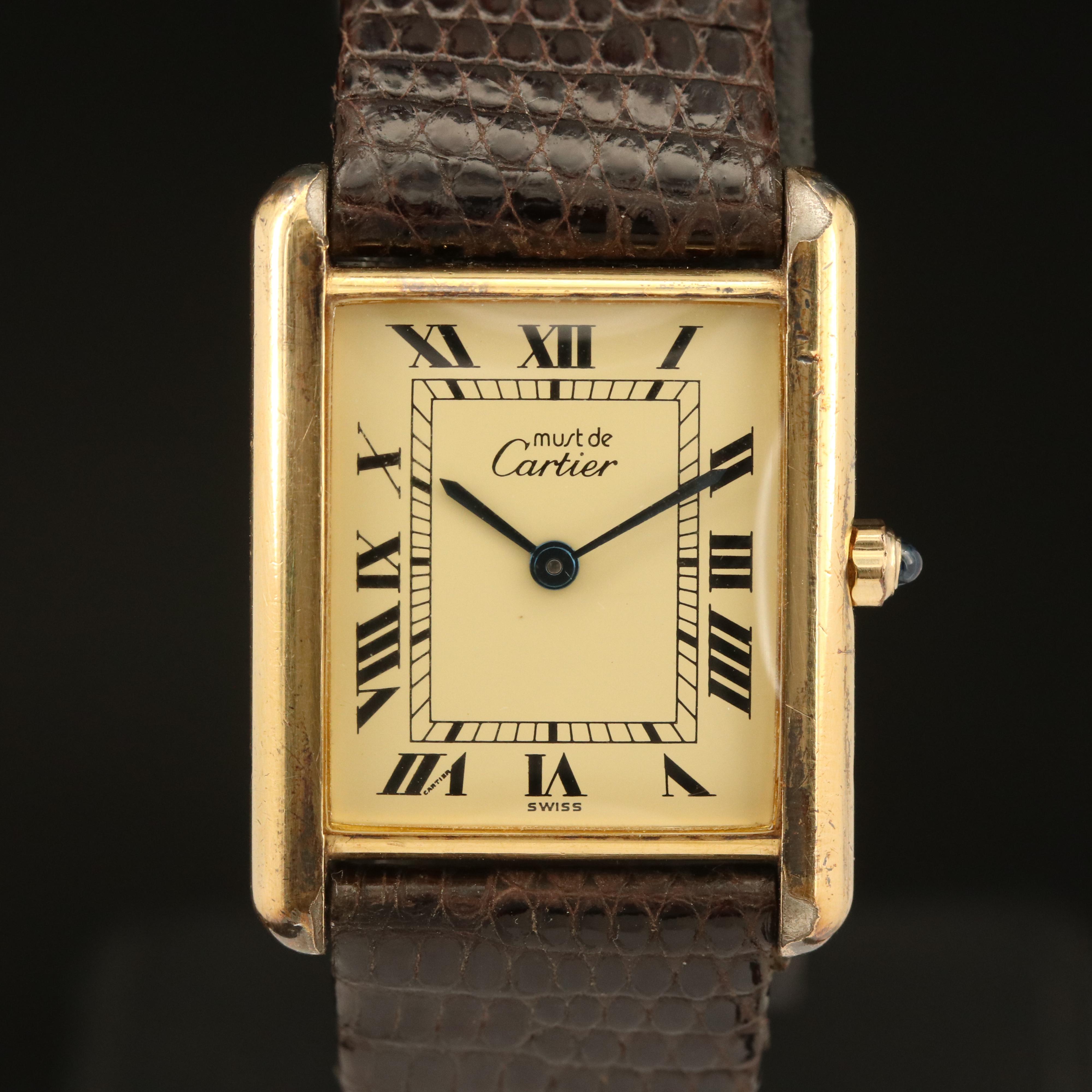 Must de Cartier Tank Quartz Watch
