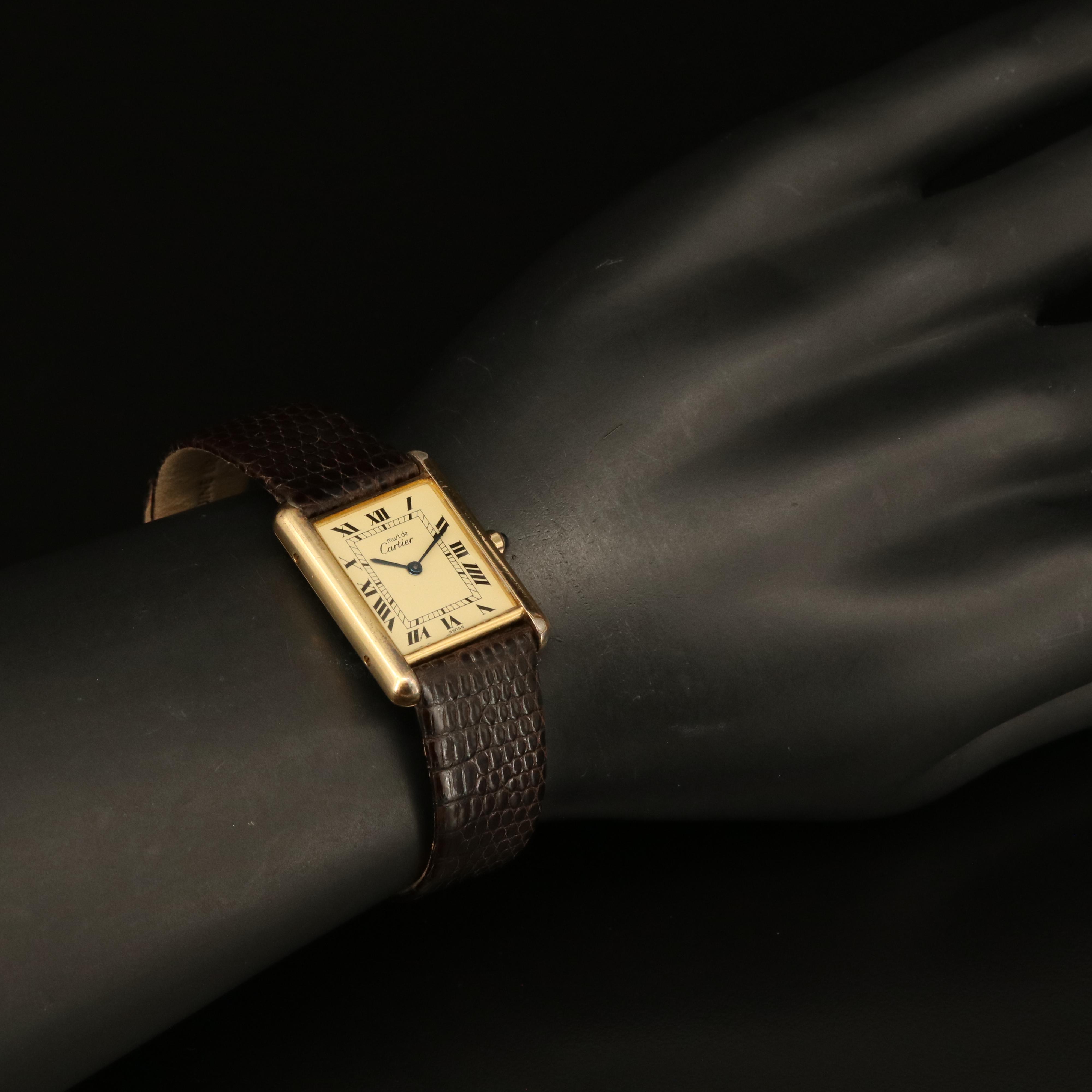 Must de Cartier Tank Quartz Watch