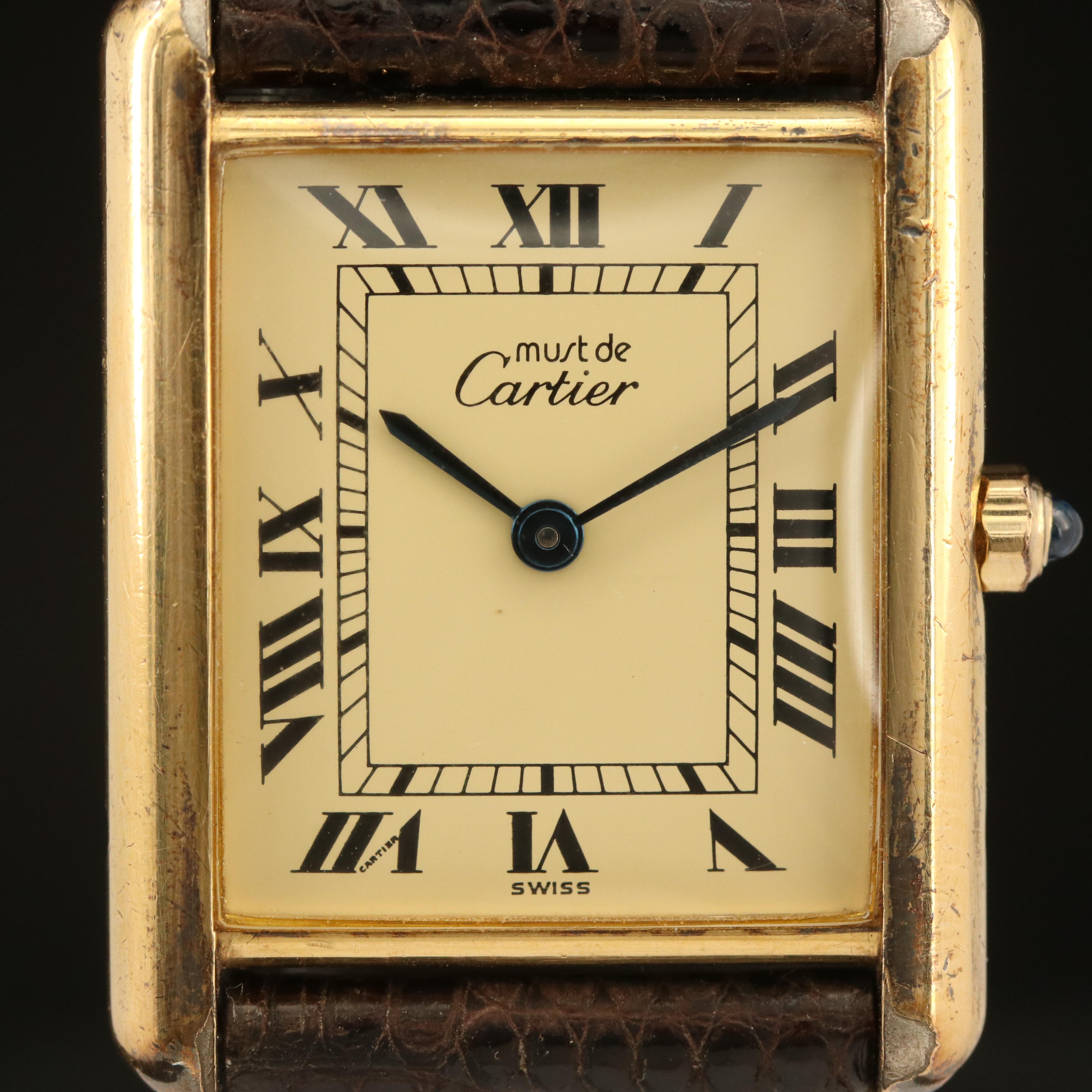 Must de Cartier Tank Quartz Watch