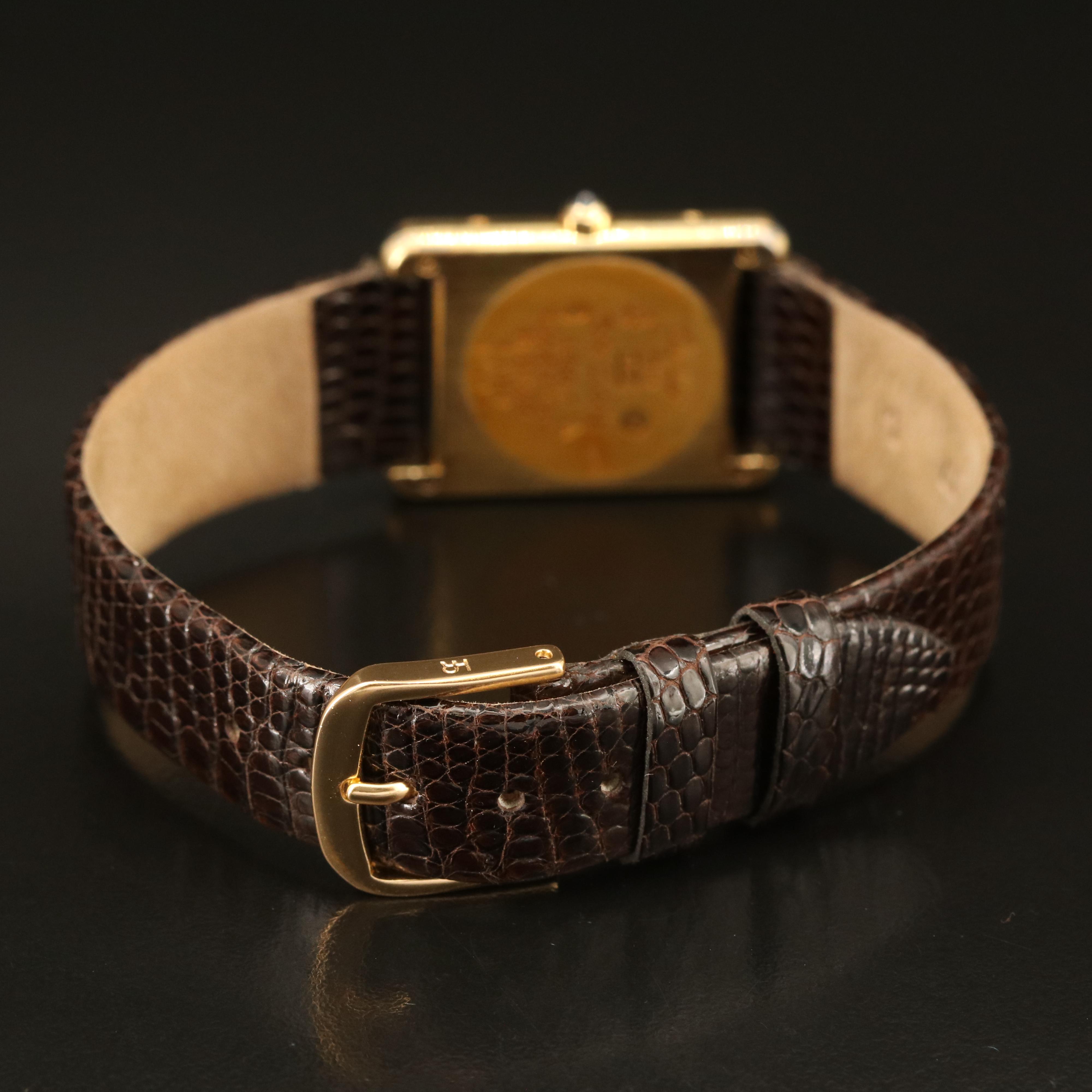 Must de Cartier Tank Quartz Watch