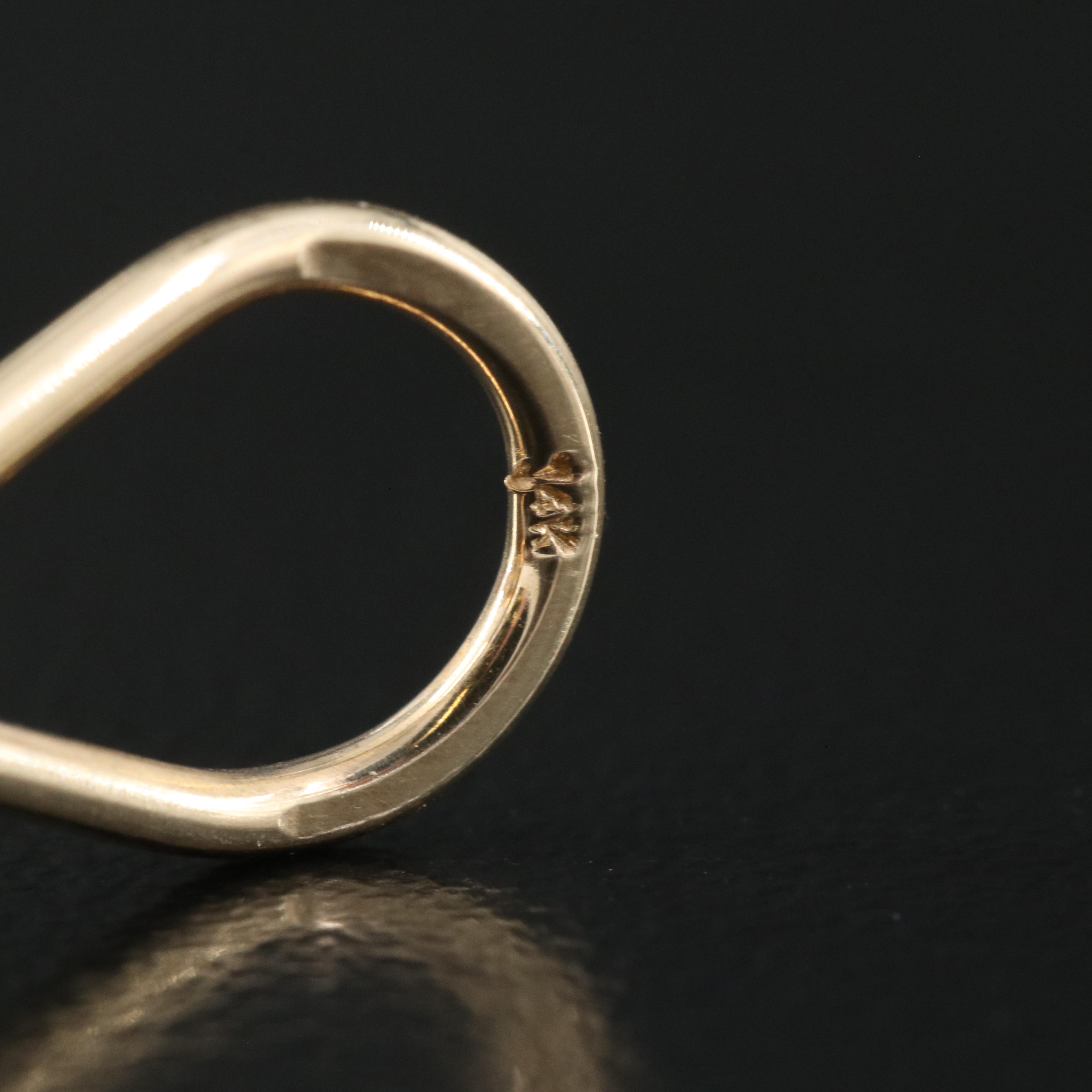 10K 1.00 CTW Diamond Crossover Earrings