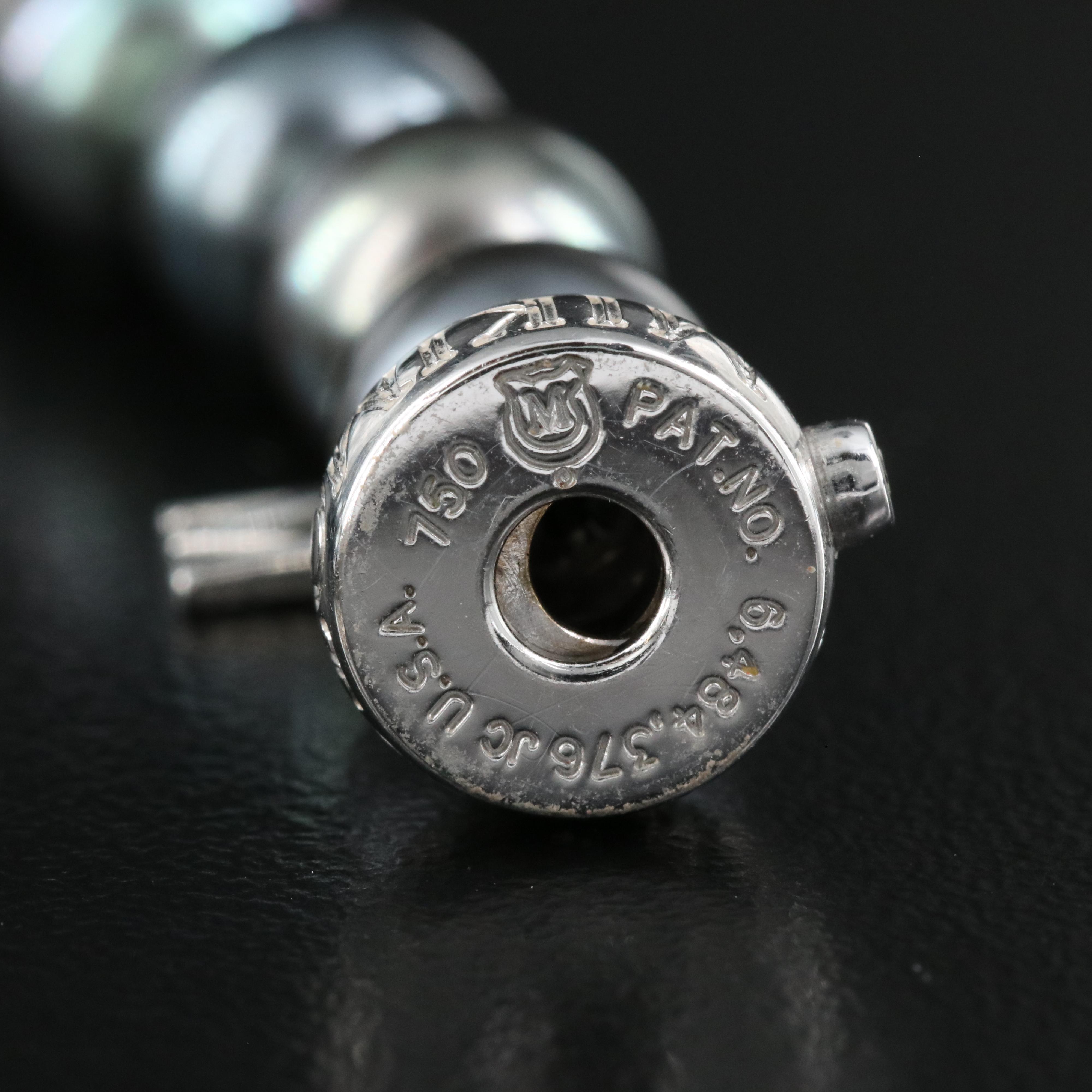 Mikimoto 18K Pearl and Diamond Necklace